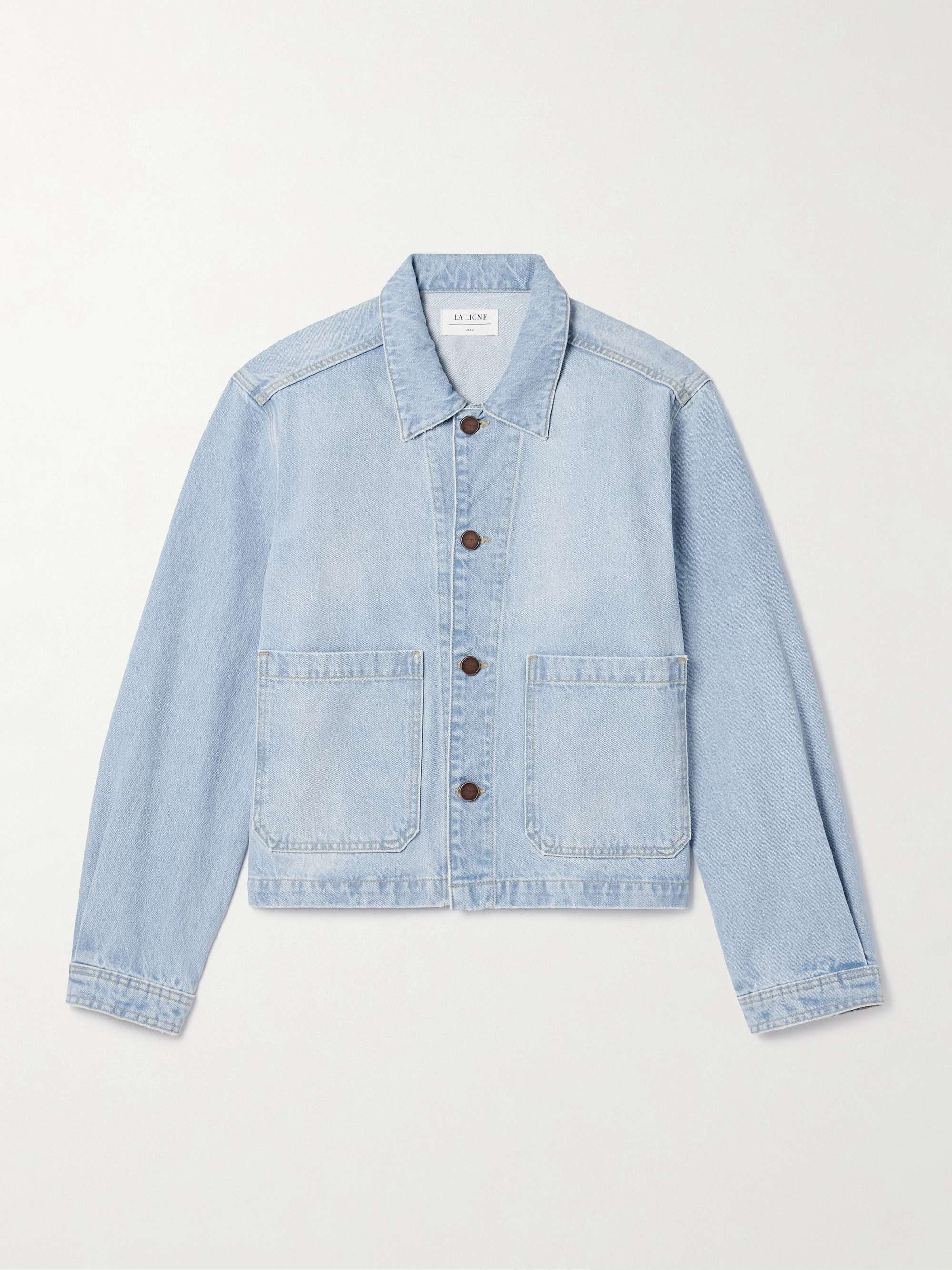 Val cropped denim jacket view