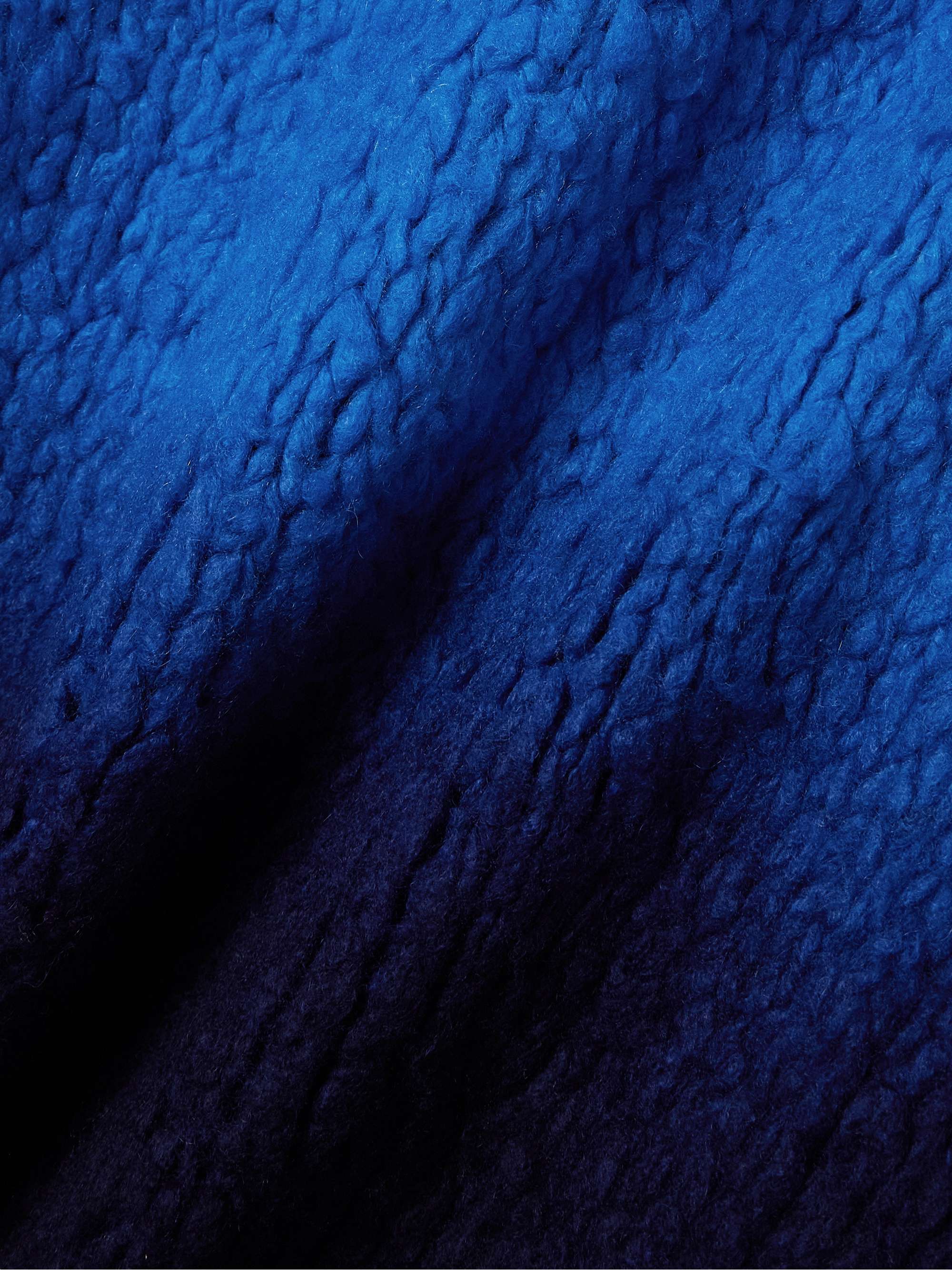 Pallas dégradé brushed-cashmere sweater view