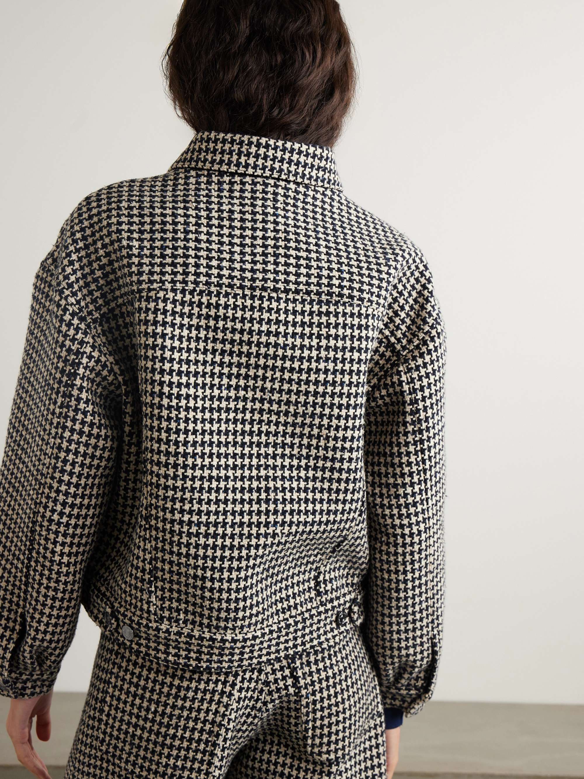Houndstooth tweed jacket view
