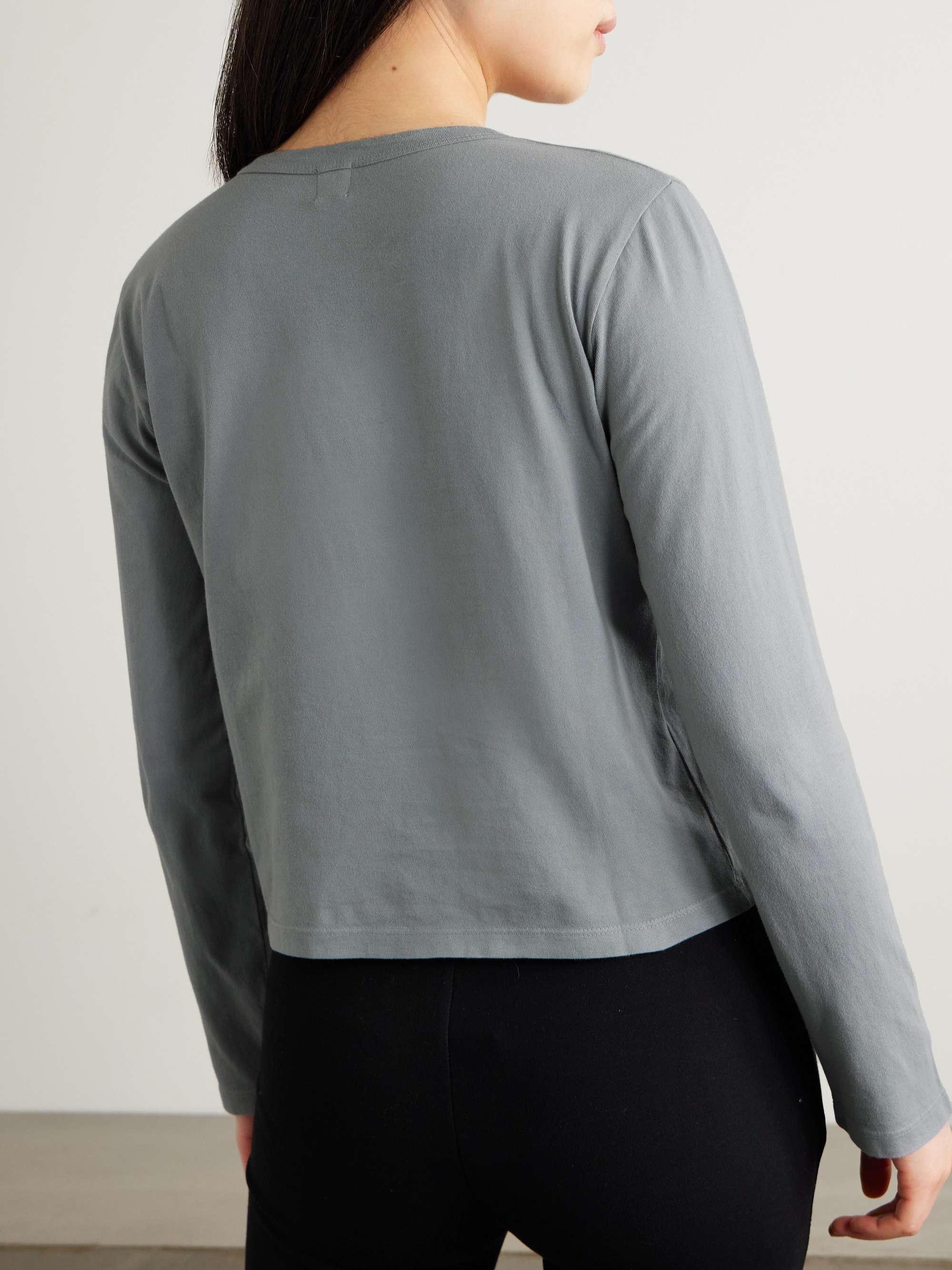 Margo cotton-jersey T-shirt view