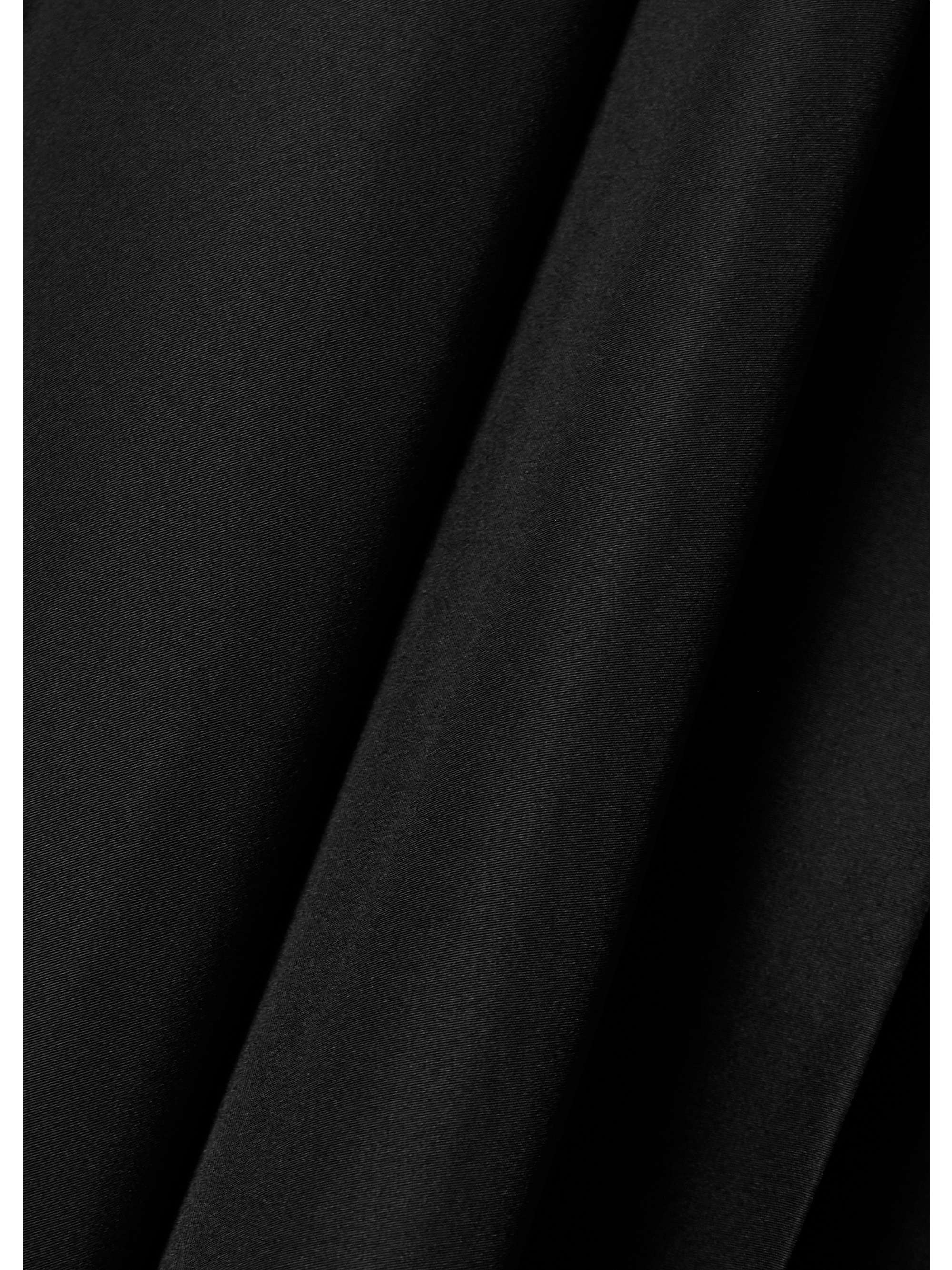 Oversized belted poplin gown view