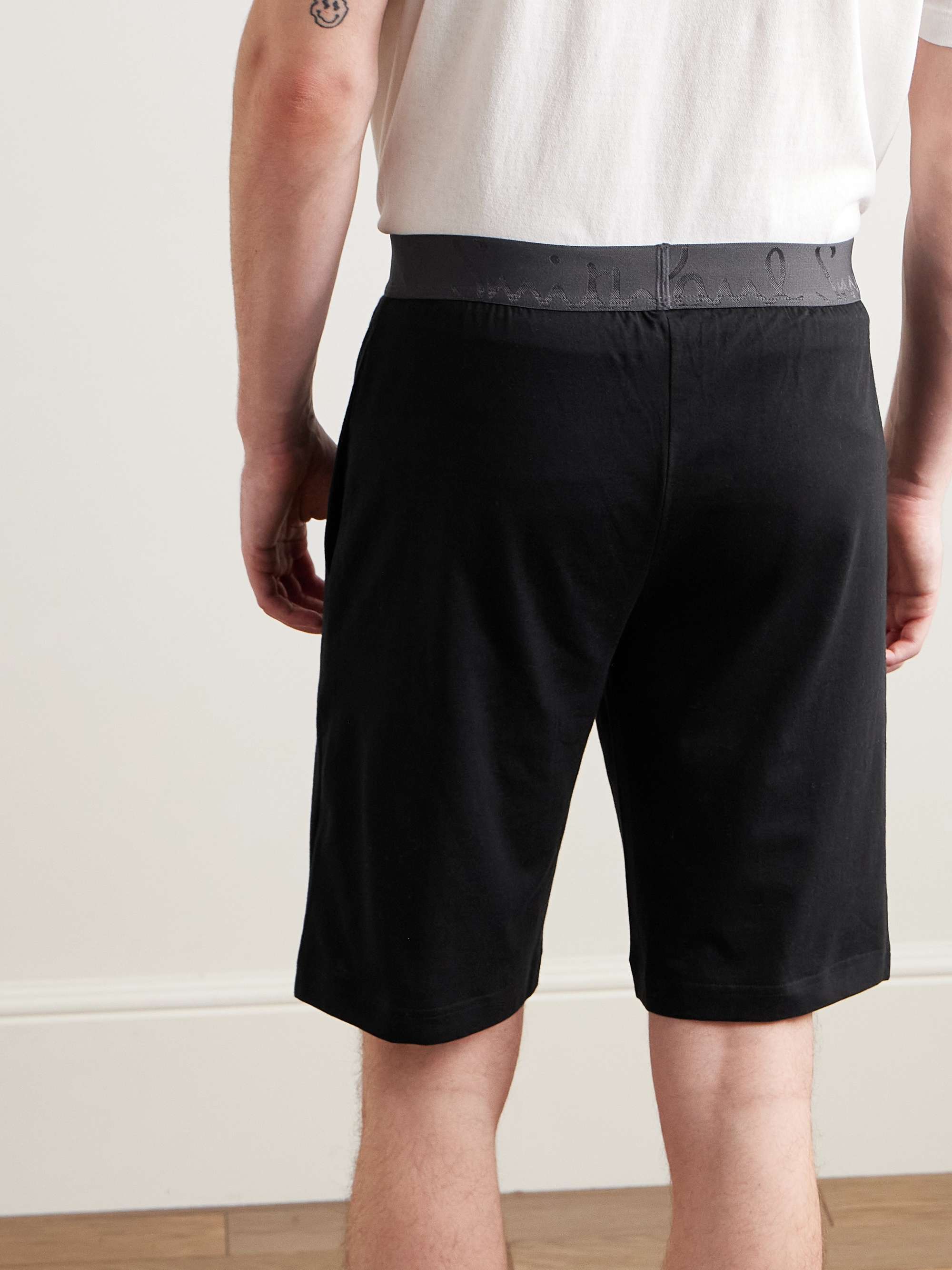 Elias Cotton-Jersey Pyjama Shorts view