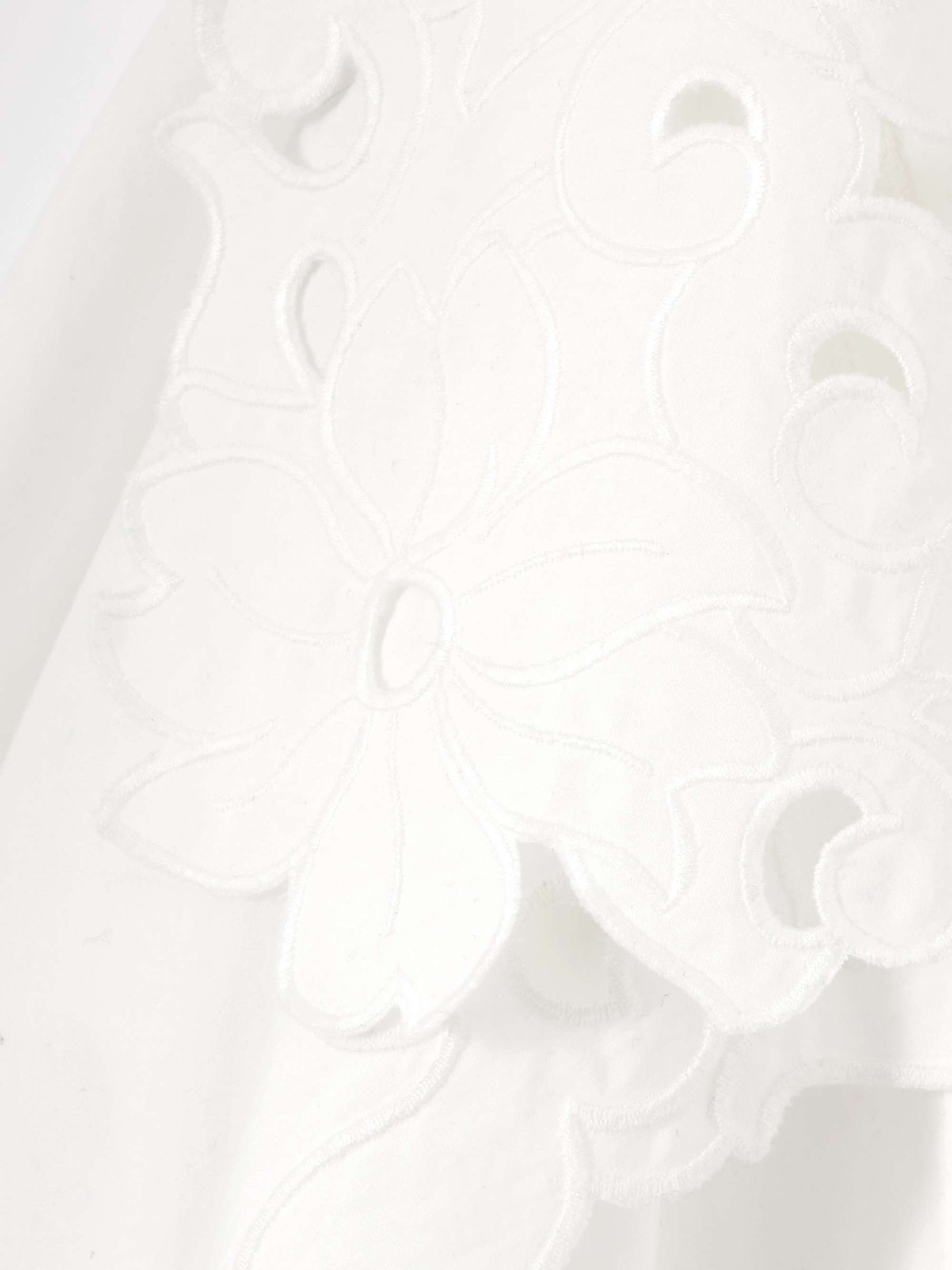 Broderie anglaise cotton-poplin shirt view