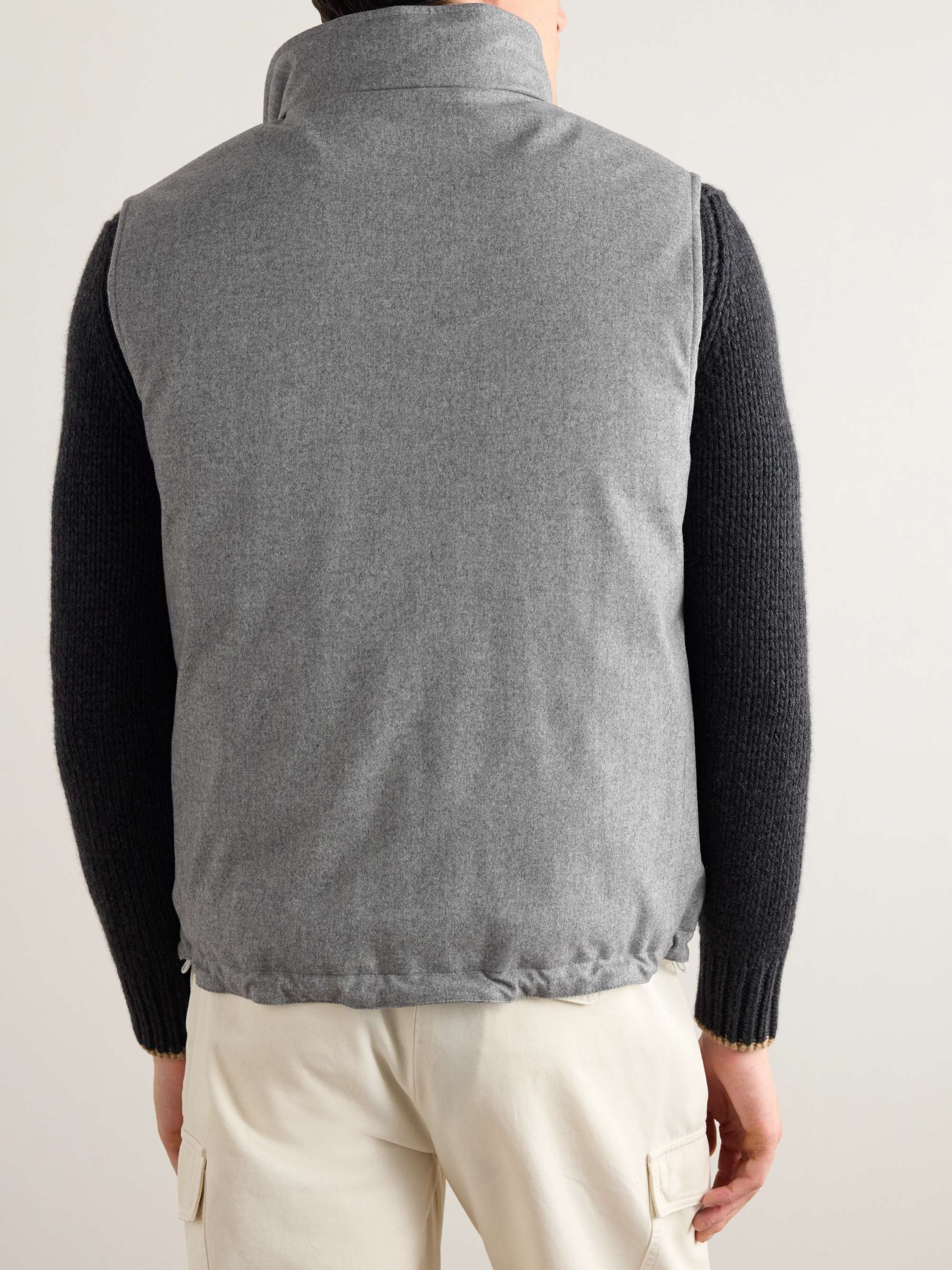 Wool-Felt Down Gilet view