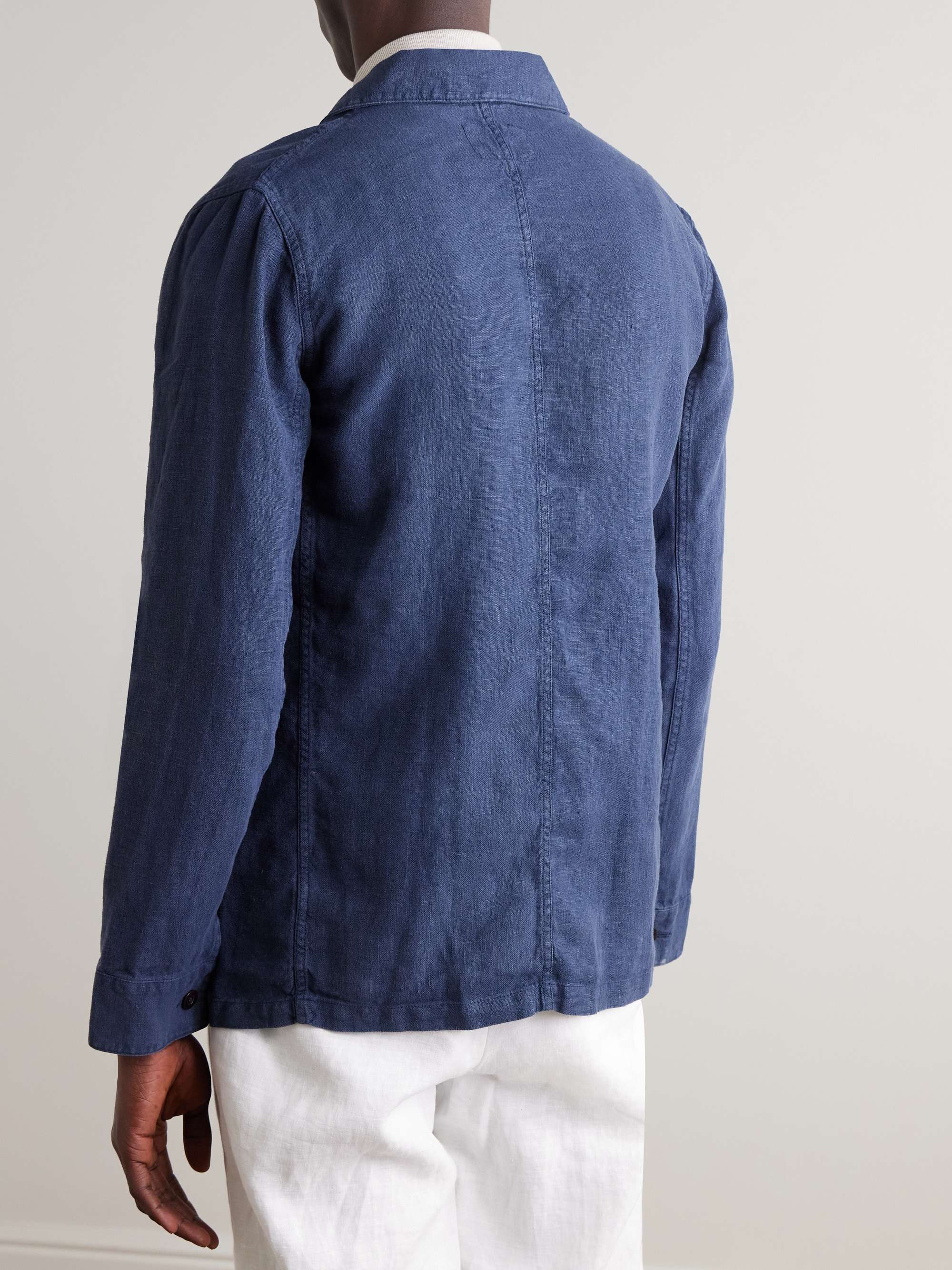 Labura Slim-Fit Linen Jacket view