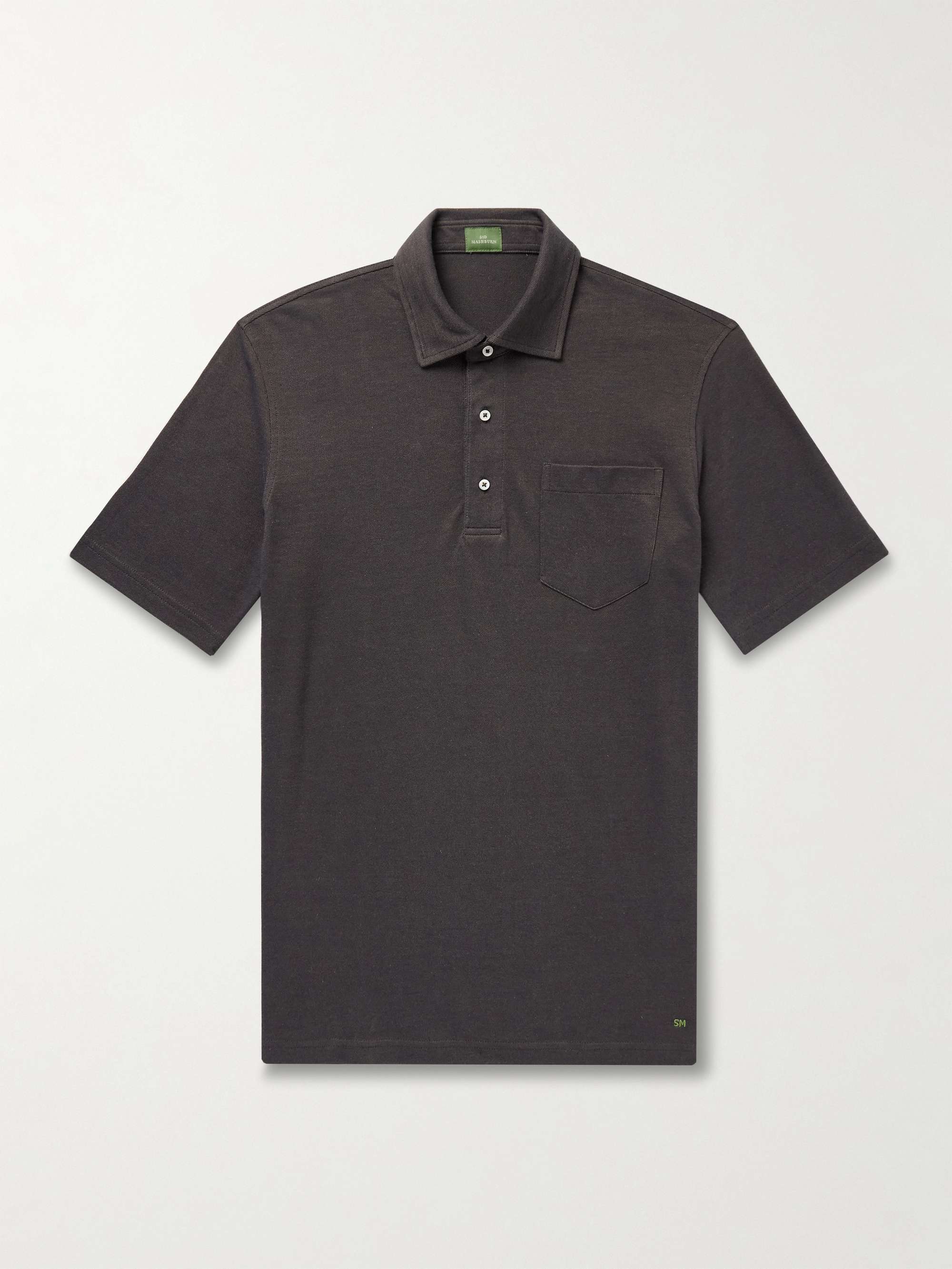 Pima Cotton-Piqué Polo Shirt view