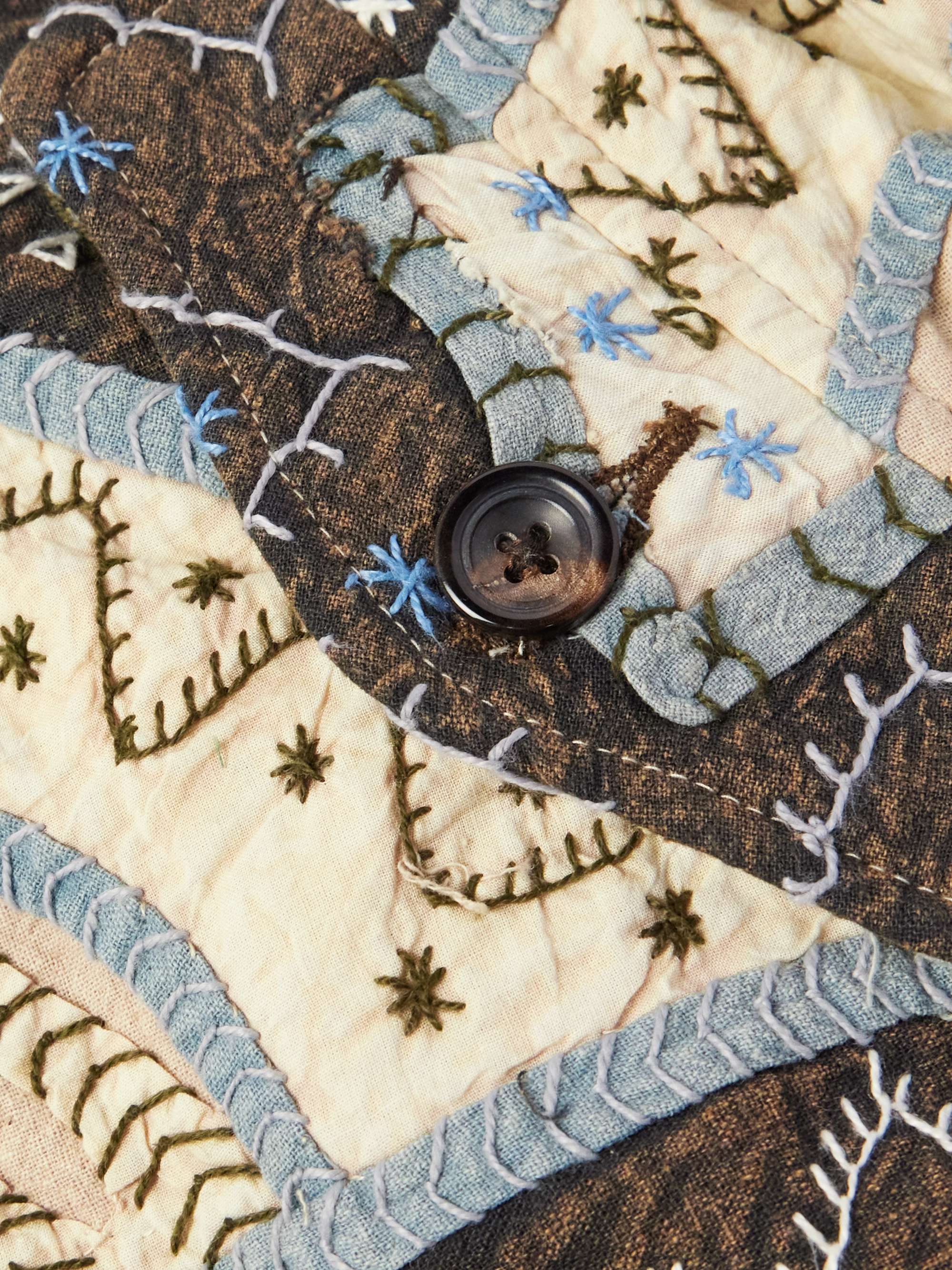 + Baracuta Patchwork Embroidered Quilted Cotton Jacket view