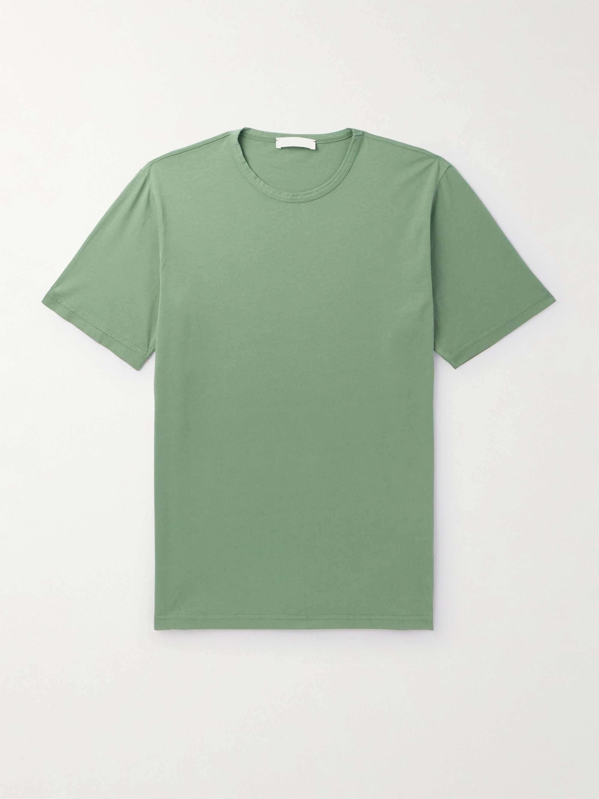 Garment-Dyed Organic Cotton-Jersey T-Shirt view