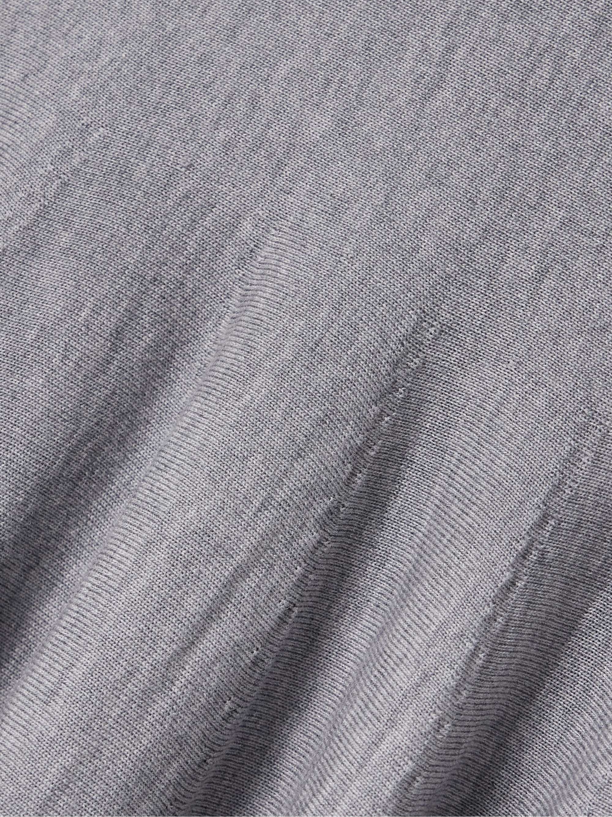 Jodie pleated wool midi dress view