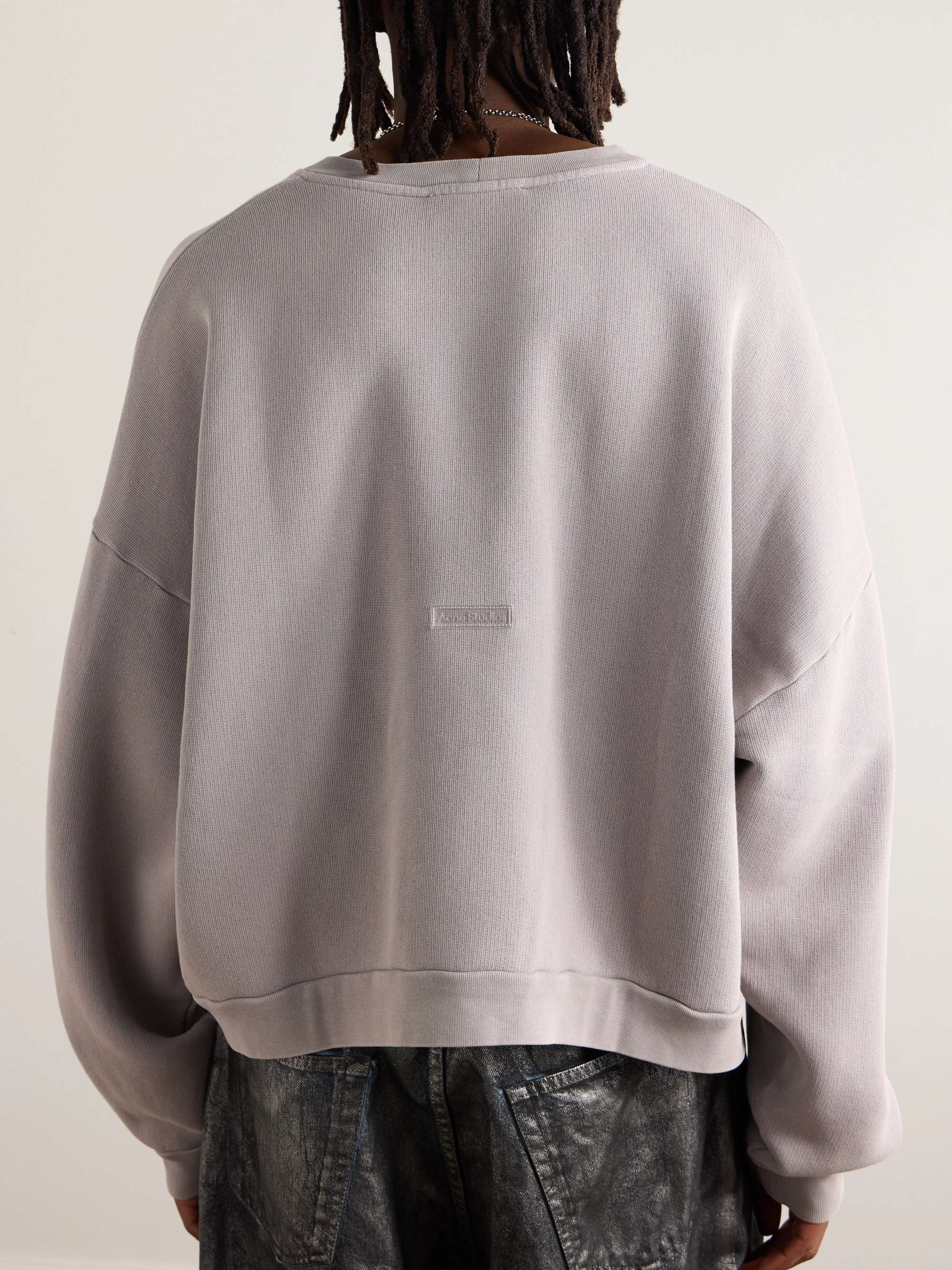 Fester Garment-Dyed Cotton-Jersey Sweatshirt view