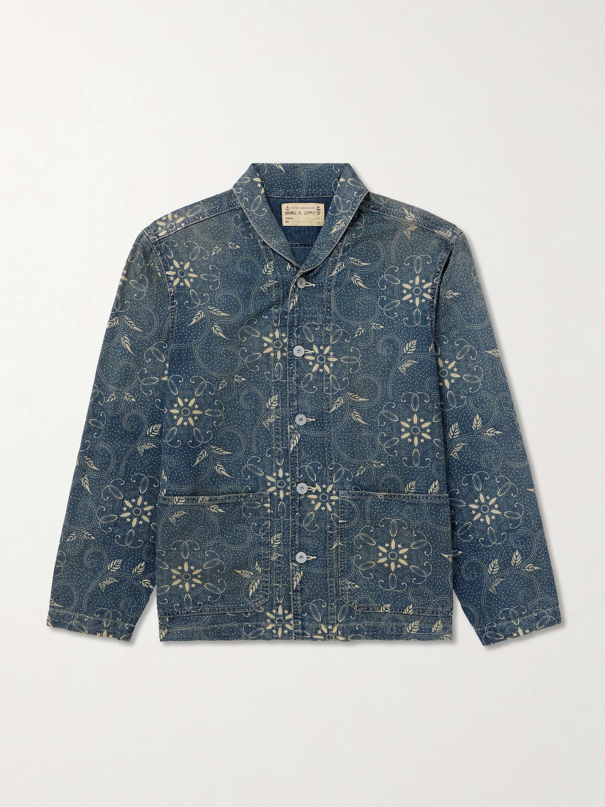 Wilson Printed Denim Jacket view