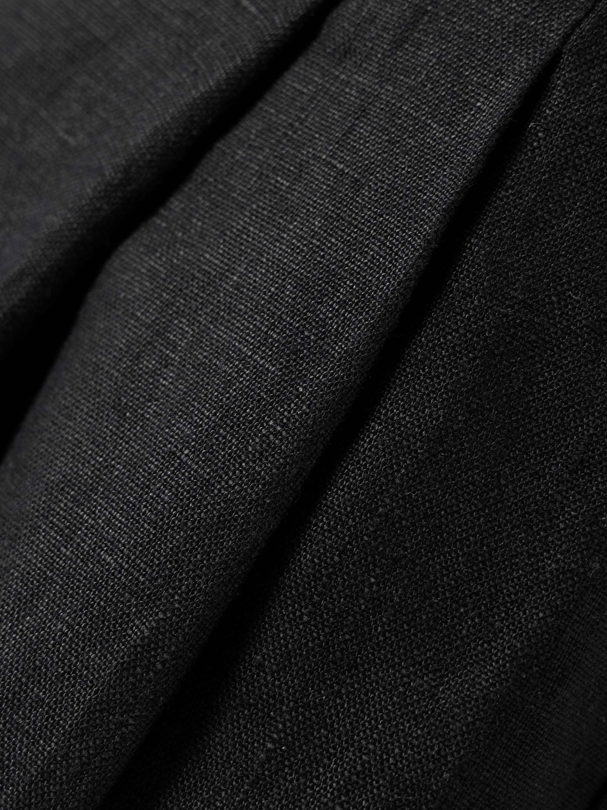 Marchello pleated linen shorts view