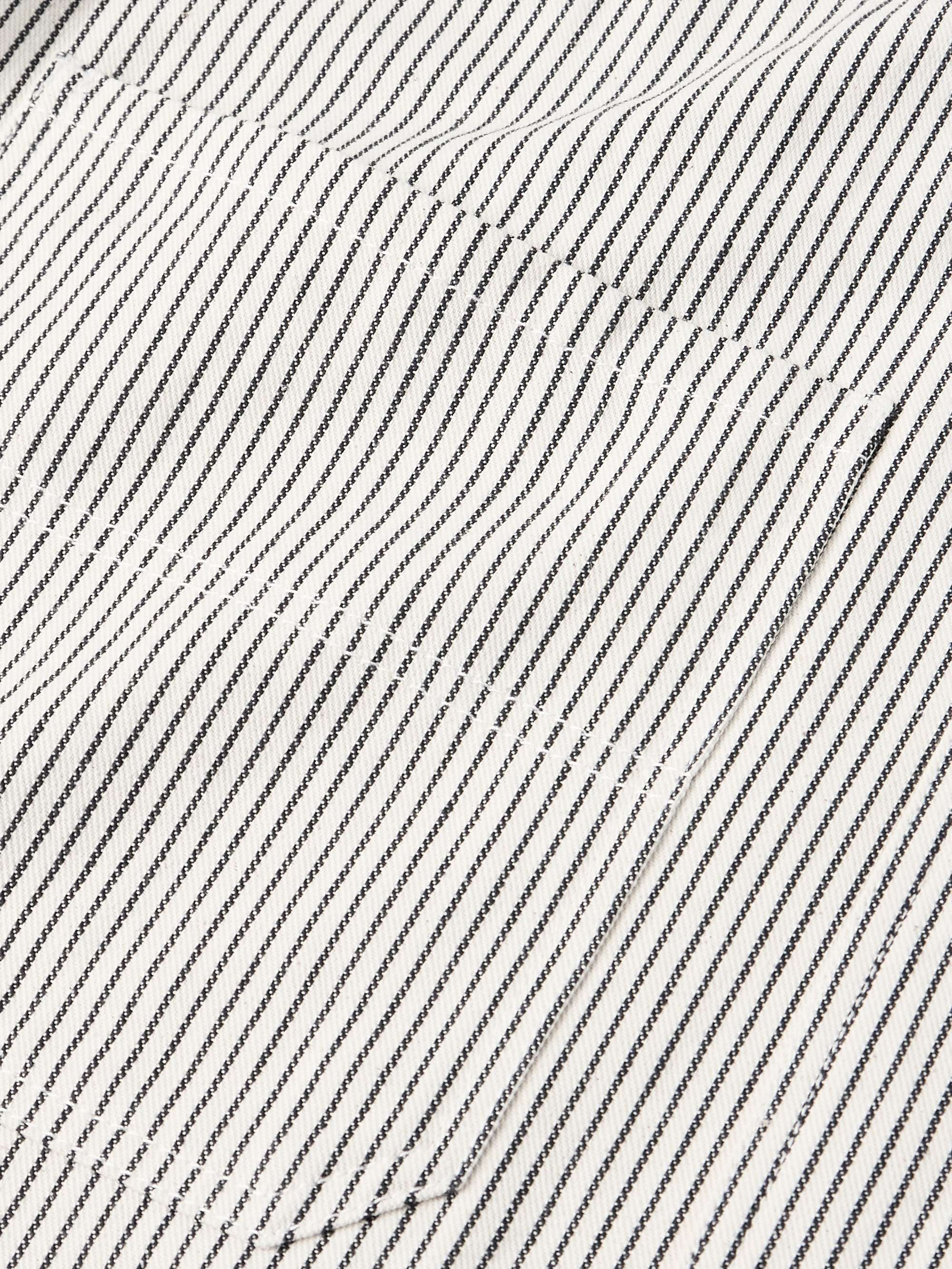 Stoker Striped Cotton Overshirt view