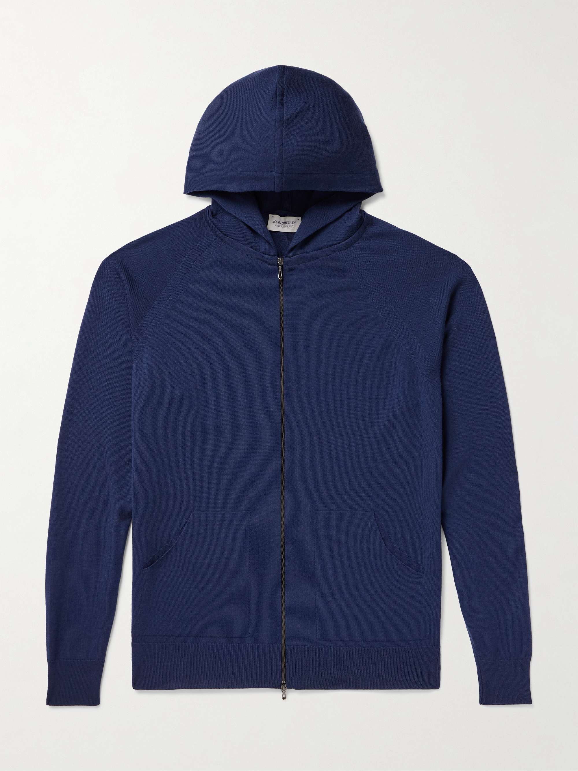 Carty Merino Wool Zip-Up Hoodie view