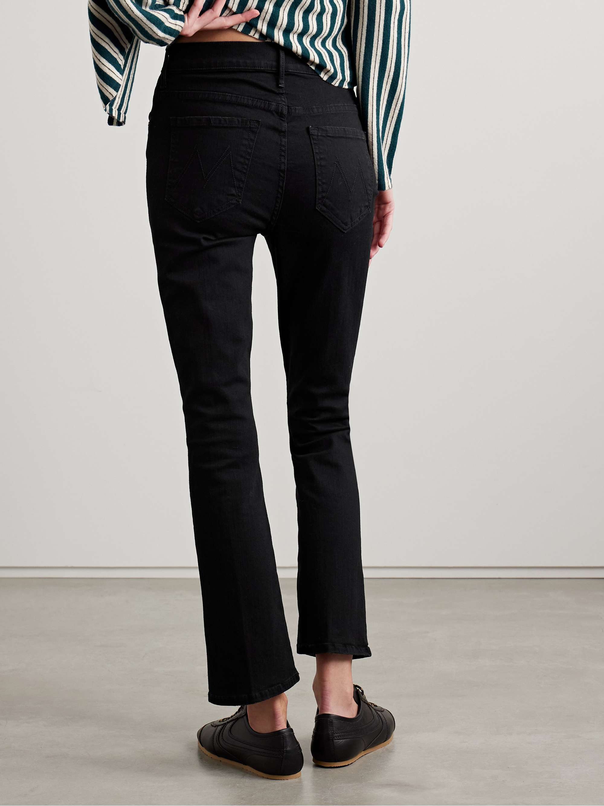 The Insider cropped high-rise bootcut jeans view