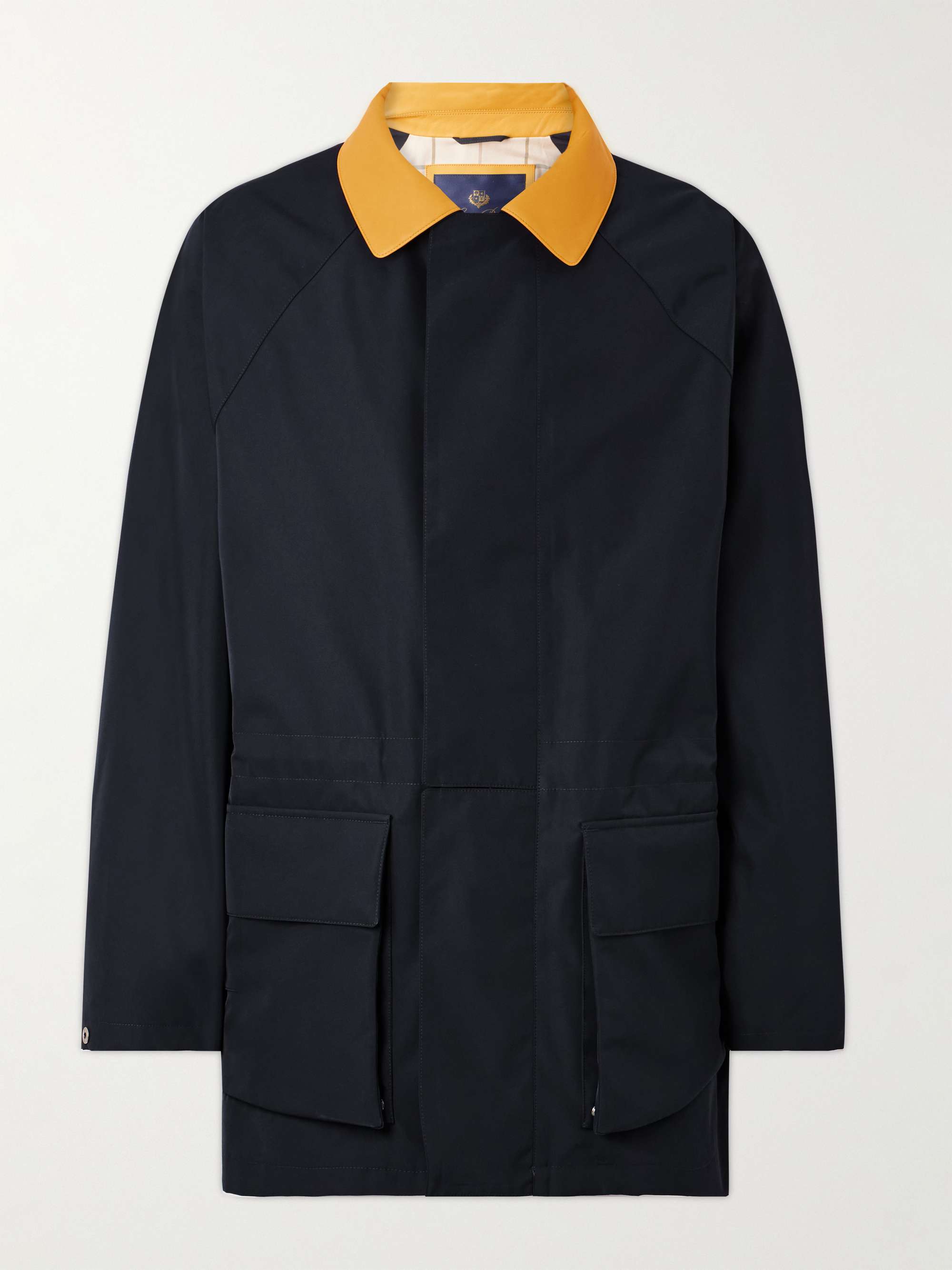 Horsey Leather-Trimmed Storm System® Tech-Shell Field Jacket view