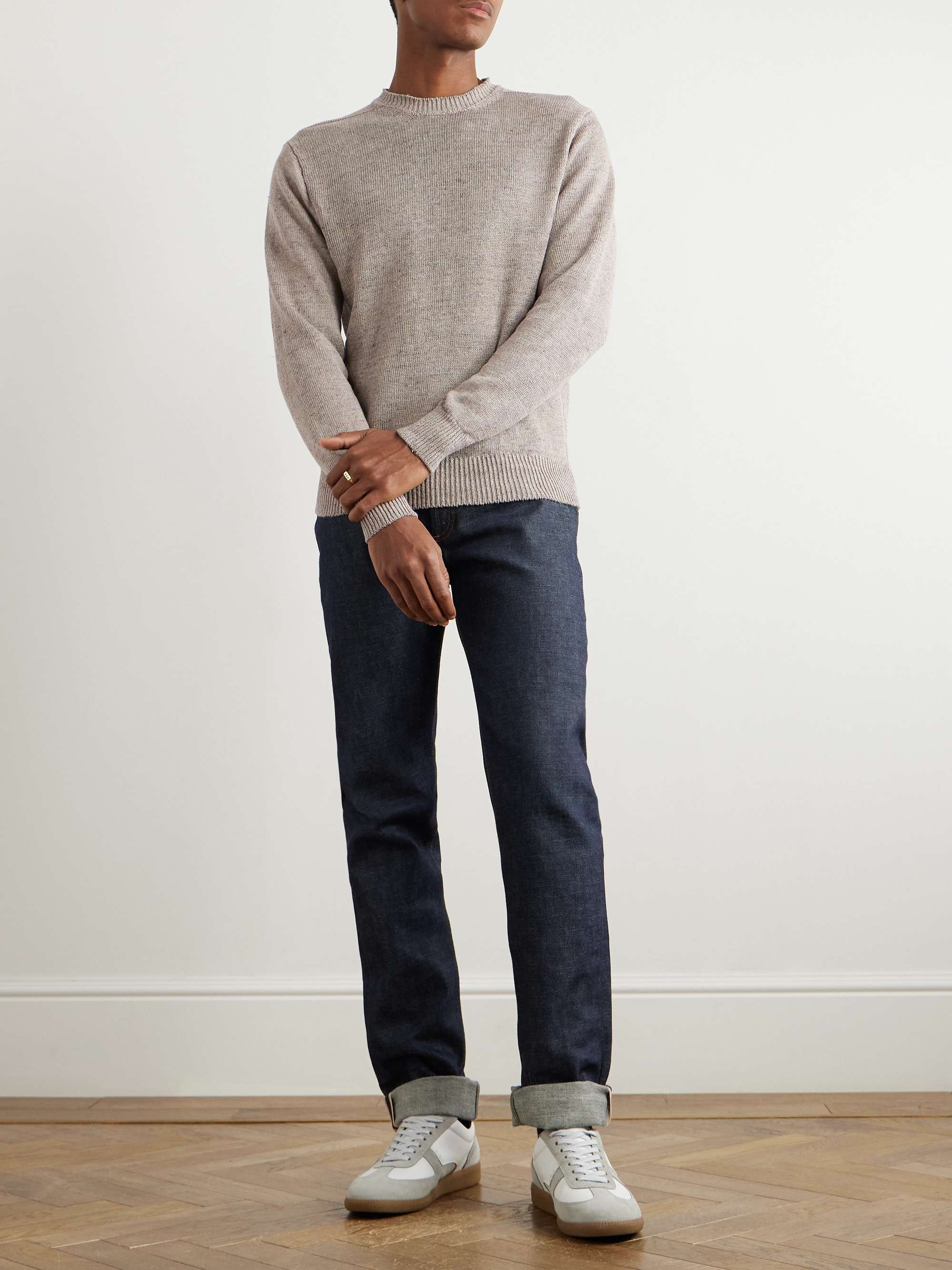 Knitted Linen Sweater view