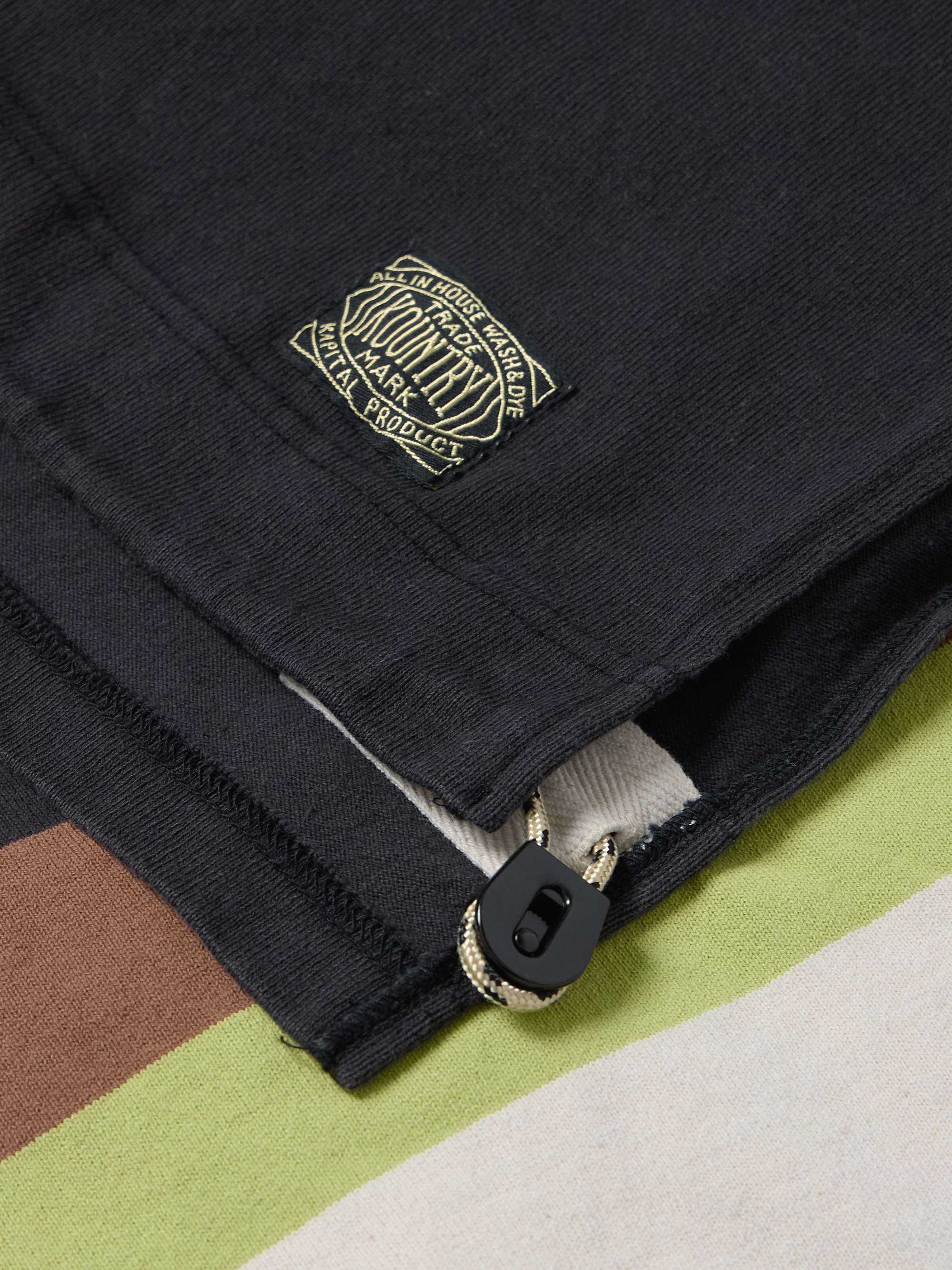 Striped Cotton-Jersey Rugby Shirt view