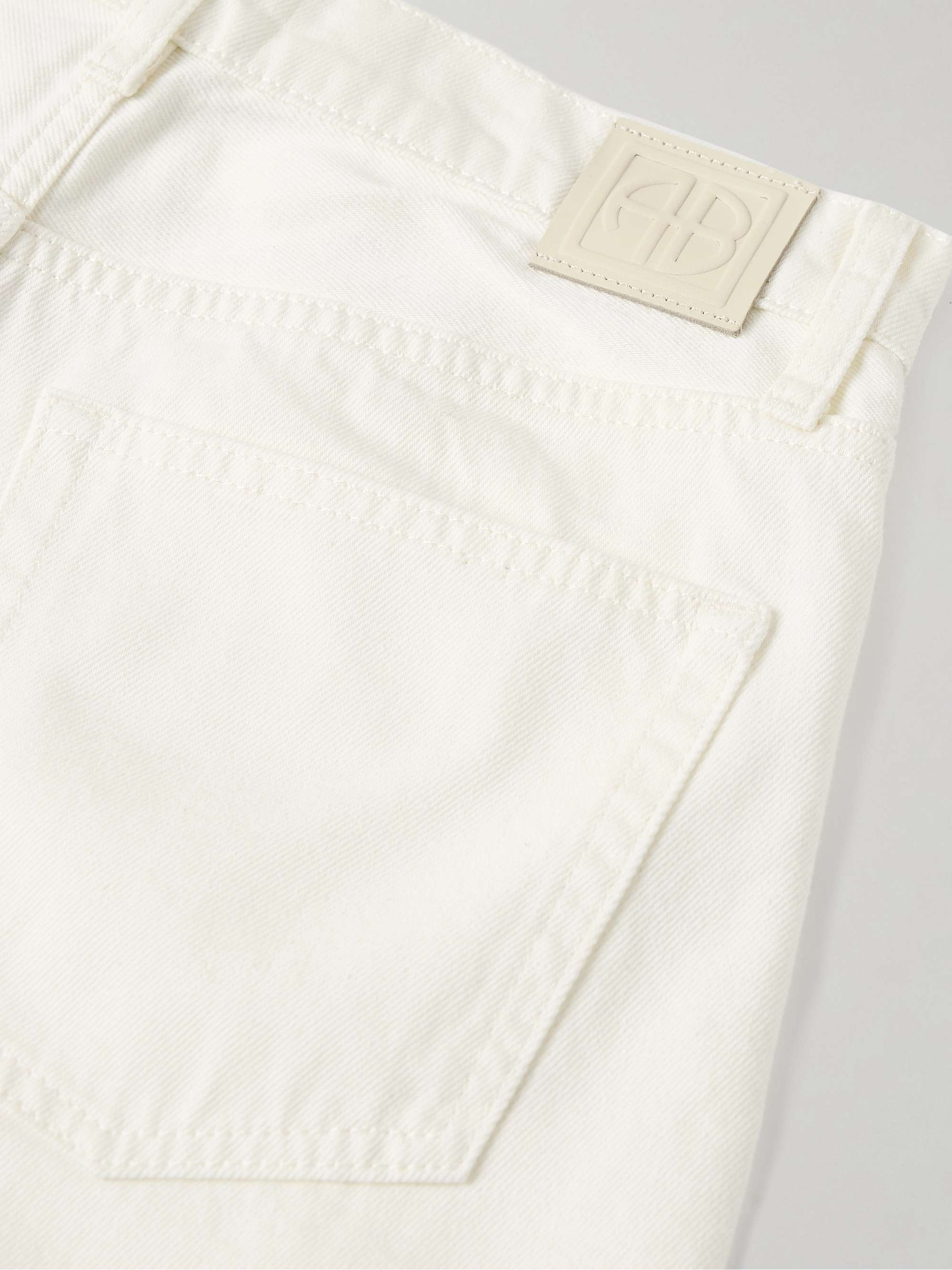 Manon high-rise straight-leg recycled jeans view