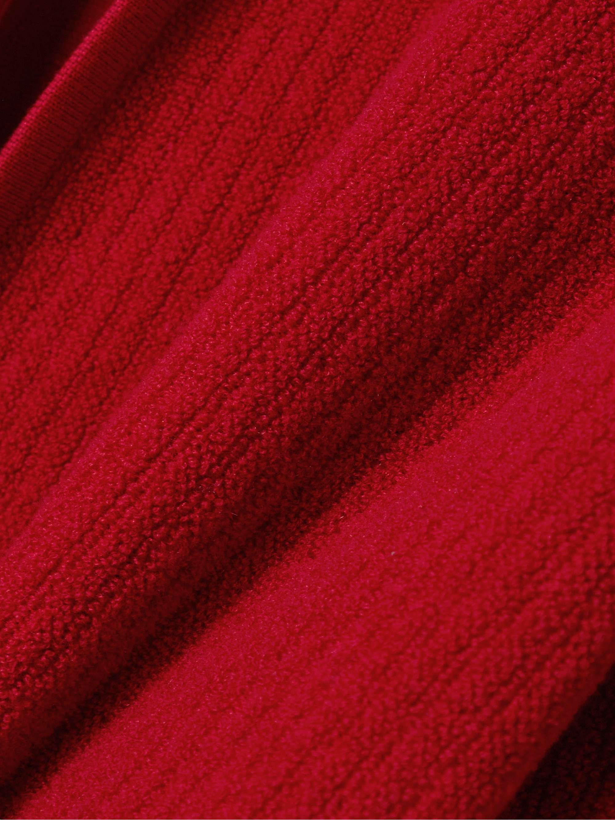 Ghali oversized belted ribbed cashmere cardigan view