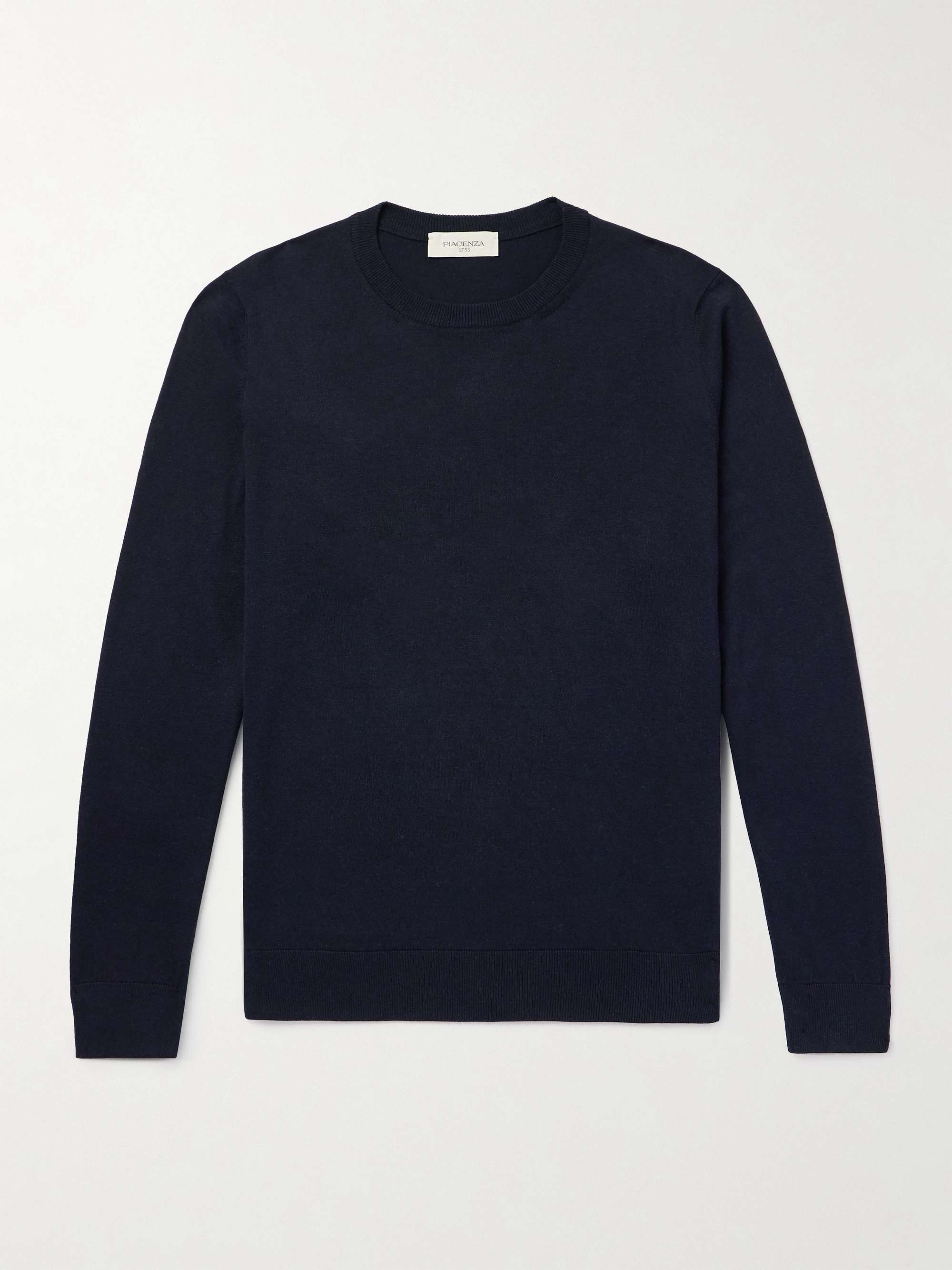 Silk and Cotton-Blend Sweater view