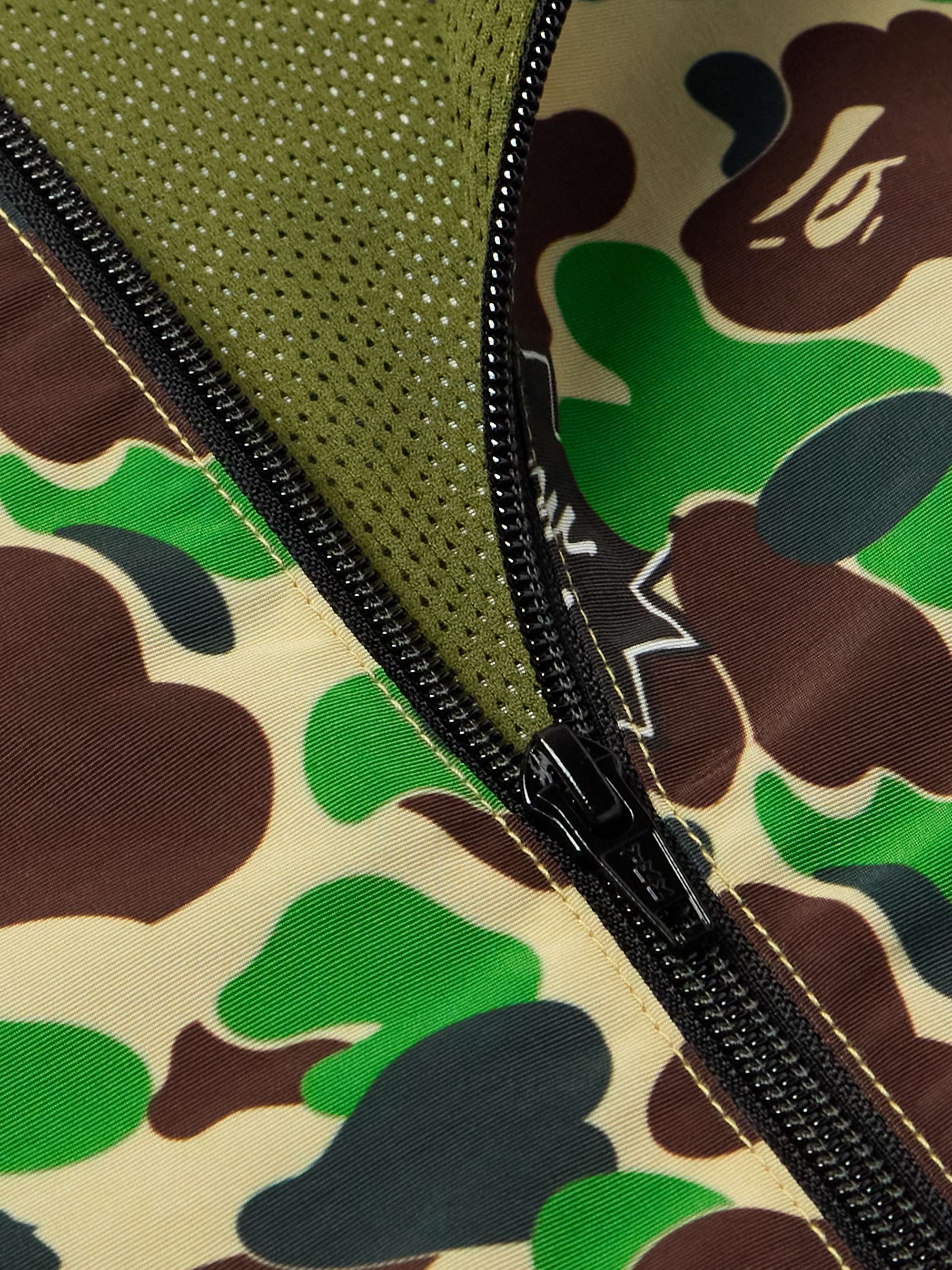 + BAPE® Camouflage-Print Twill Zip-Up Jacket view