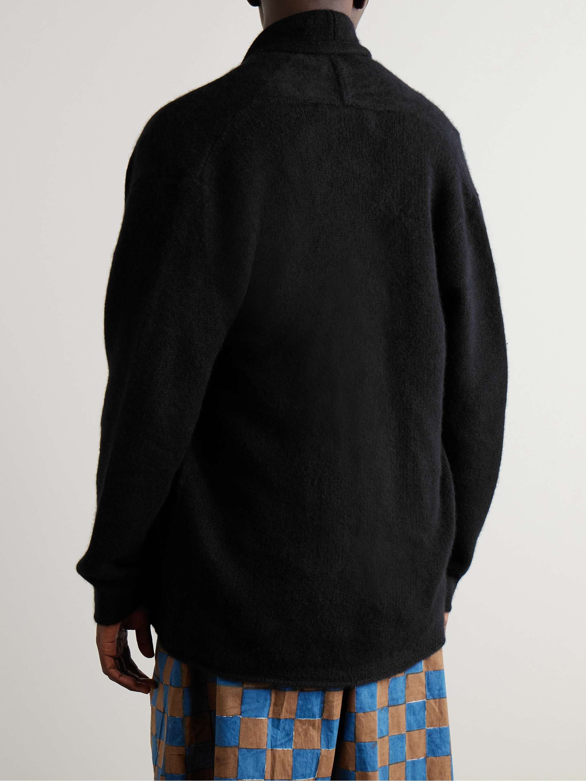 Shawl-Collar Cashmere Cardigan view
