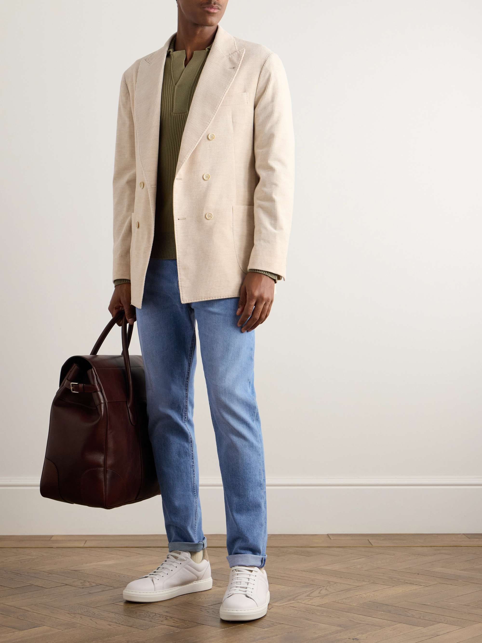 Iconic Slim-Fit Stretch Jeans view