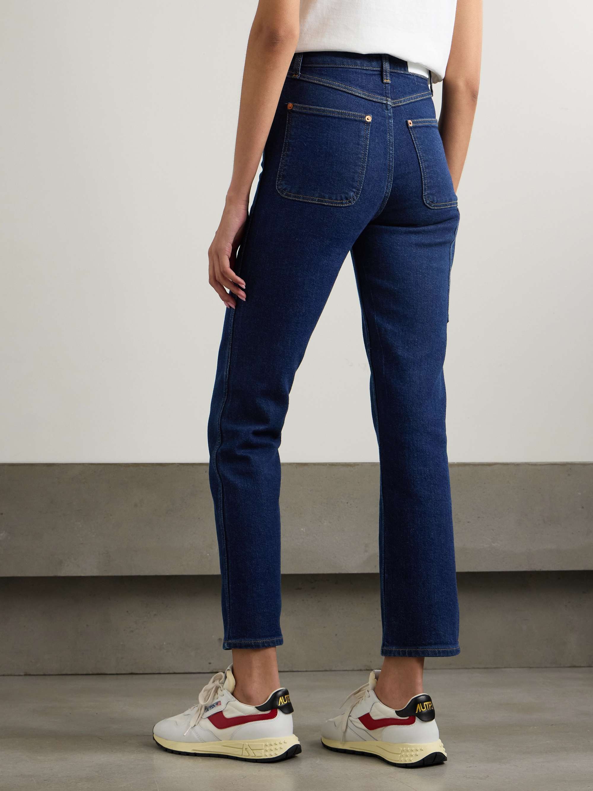 Painter Stove Pipe high-rise straight-leg jeans view
