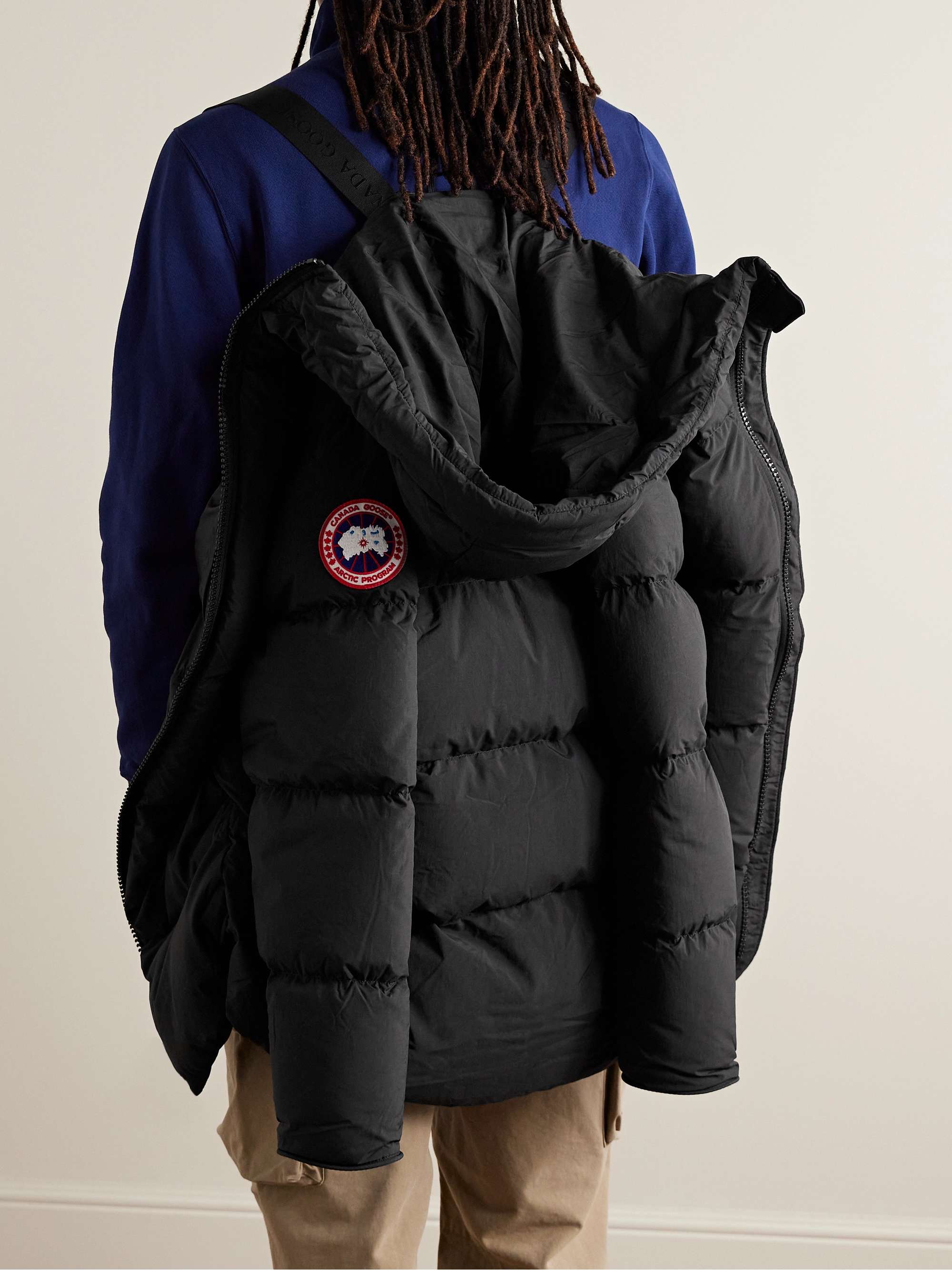 Lawrence Logo-Appliquéd Quilted Enduraluxe® Down Jacket view