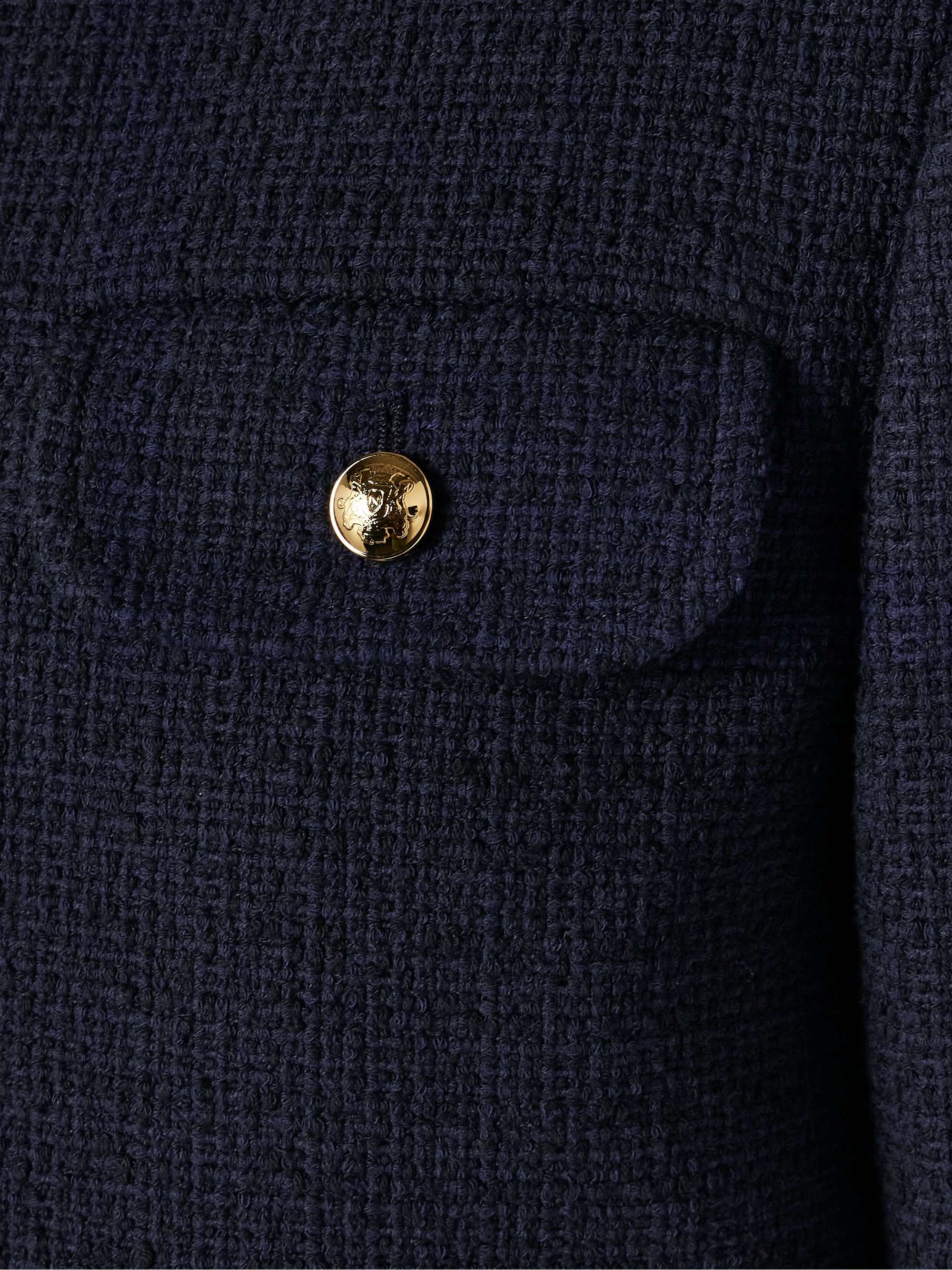 Paola cotton-blend tweed jacket view