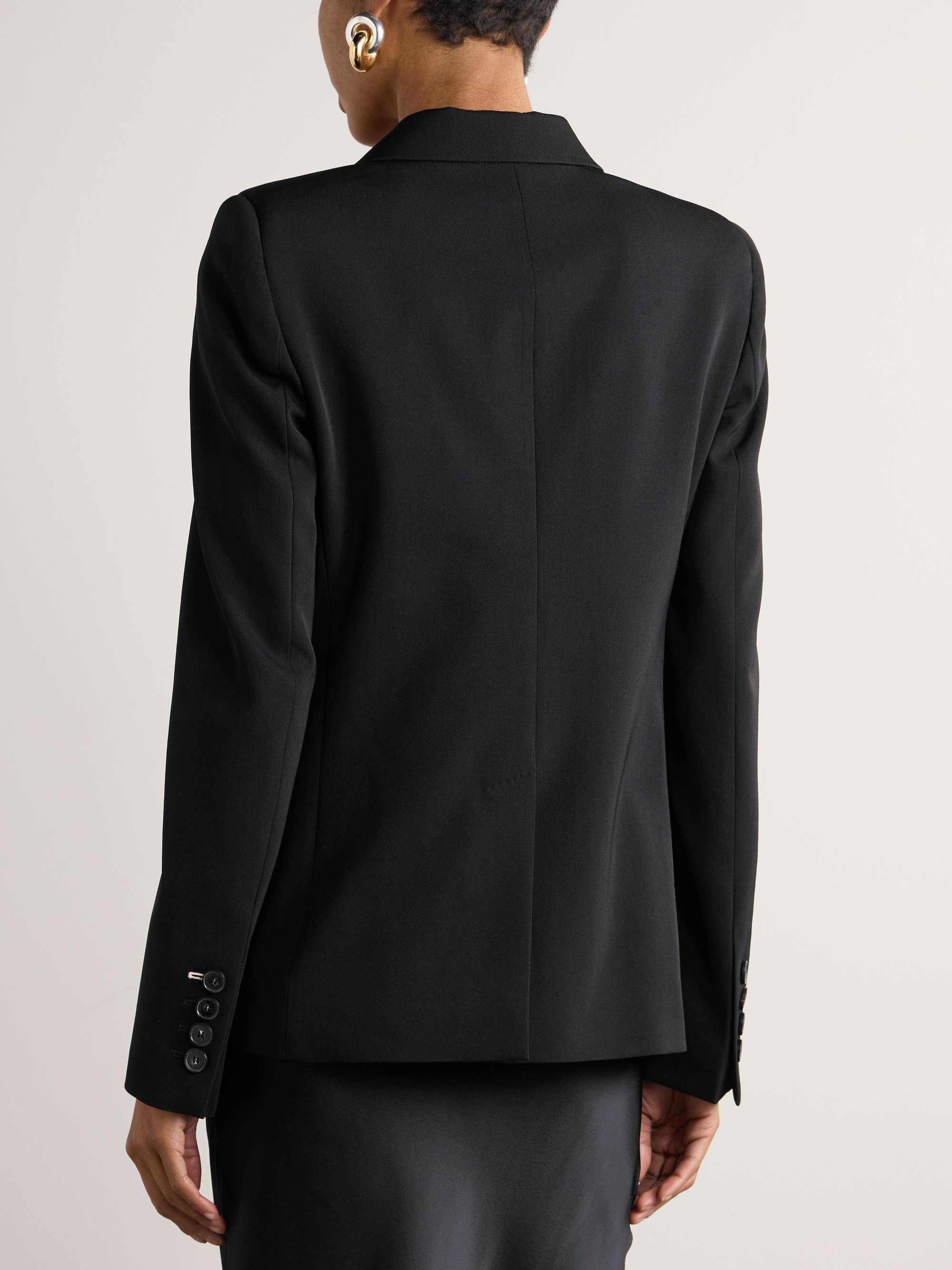 + NET SUSTAIN wool-blend twill blazer view