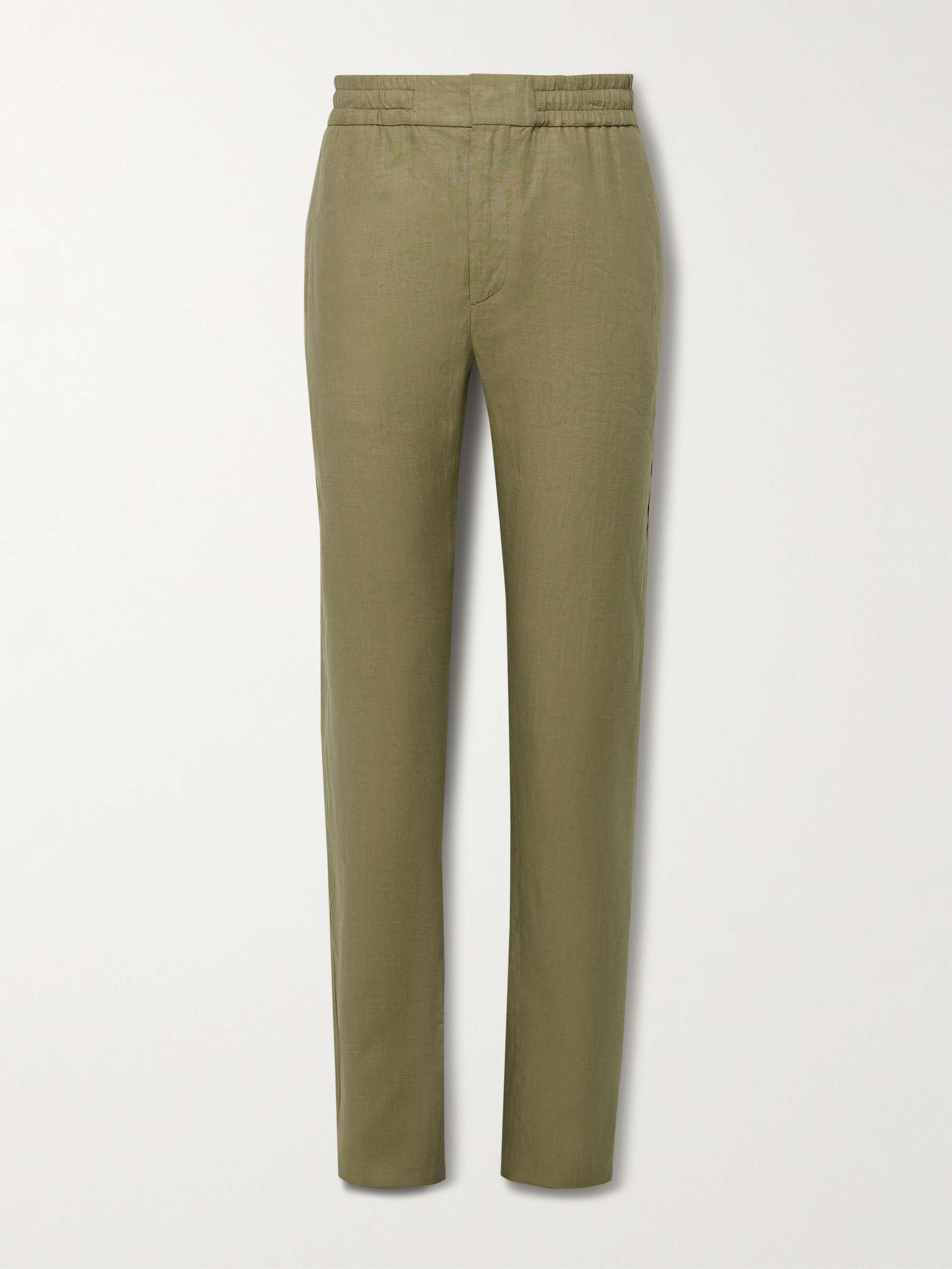 Gadd Straight-Leg Linen Trousers view