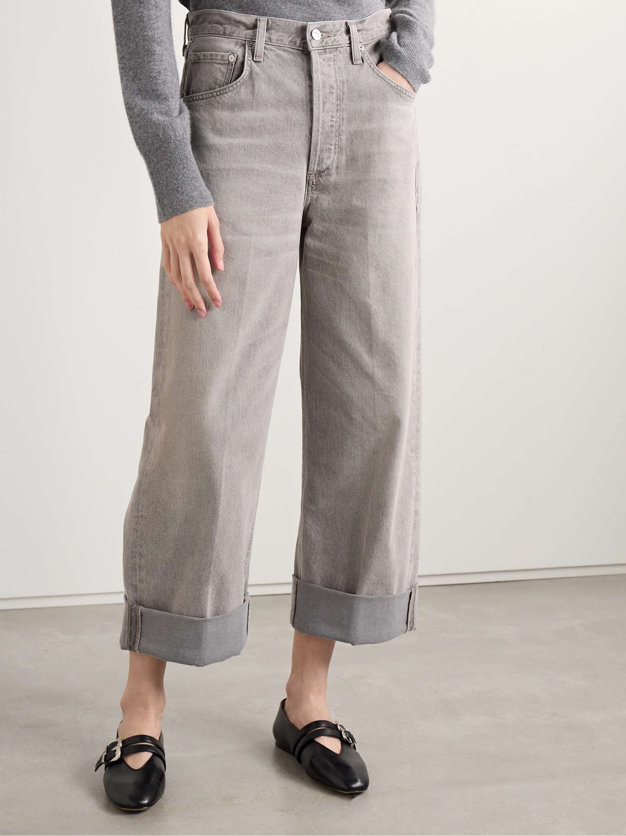 Ayla Baggy high-rise straight-leg jeans view