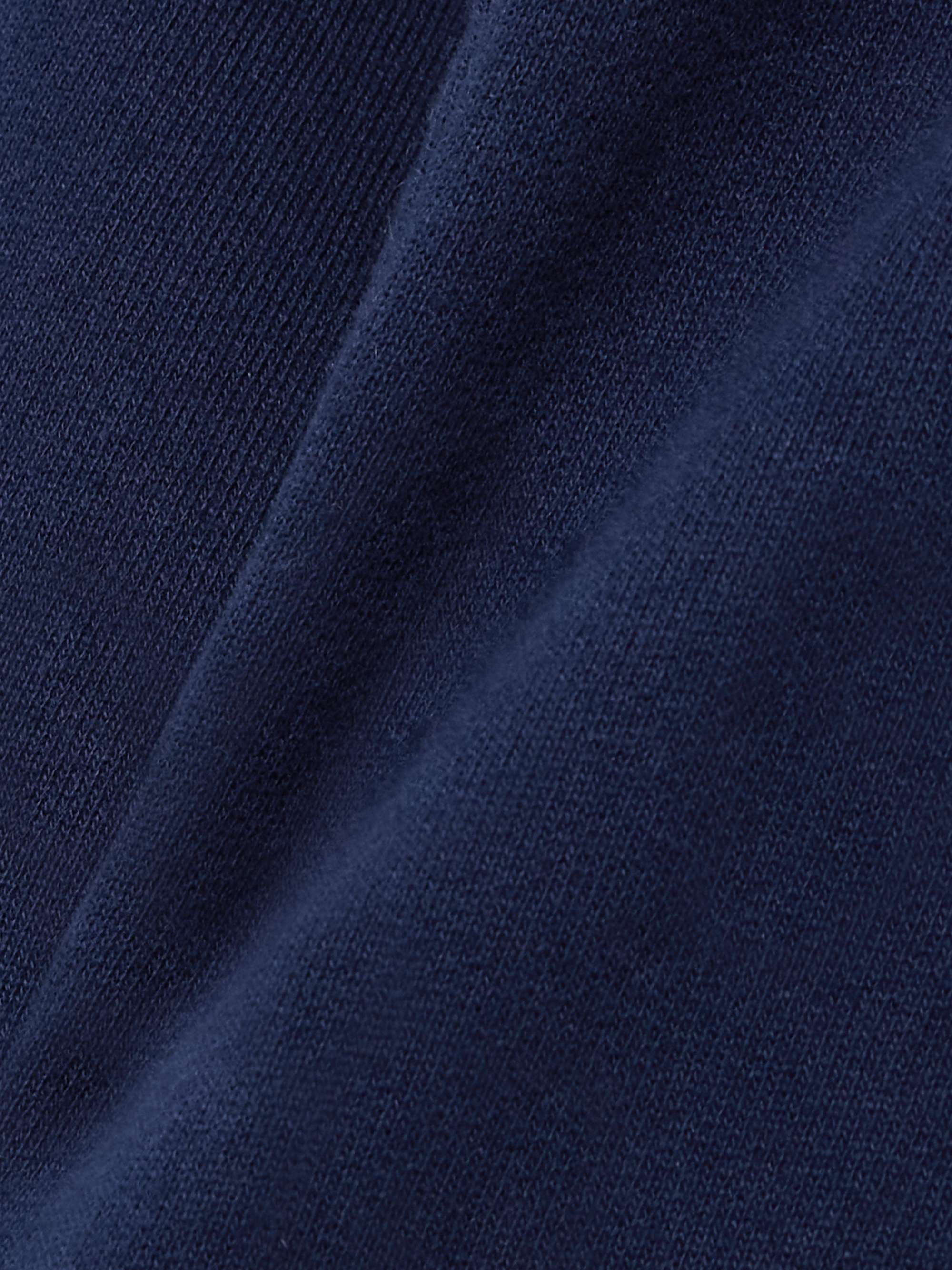 Fili Kick cropped French cotton-terry flared pants view