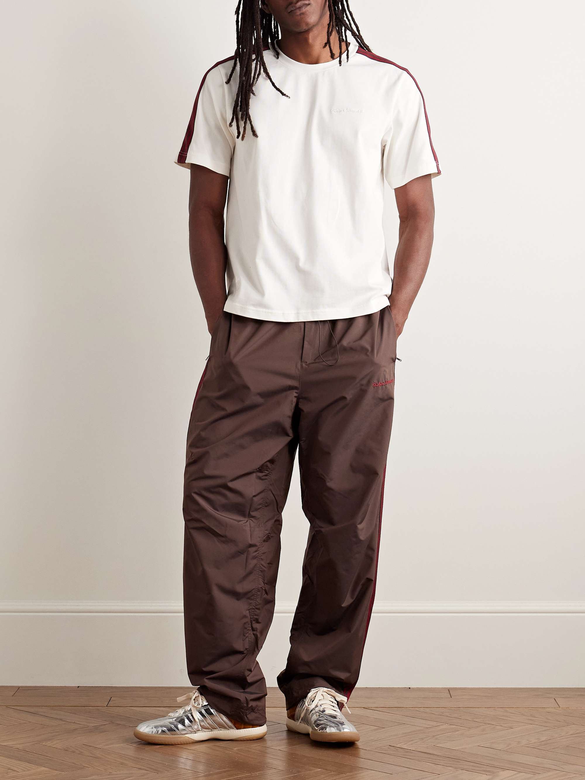 + Wales Bonner Striped Cotton-Jersey T-Shirt view