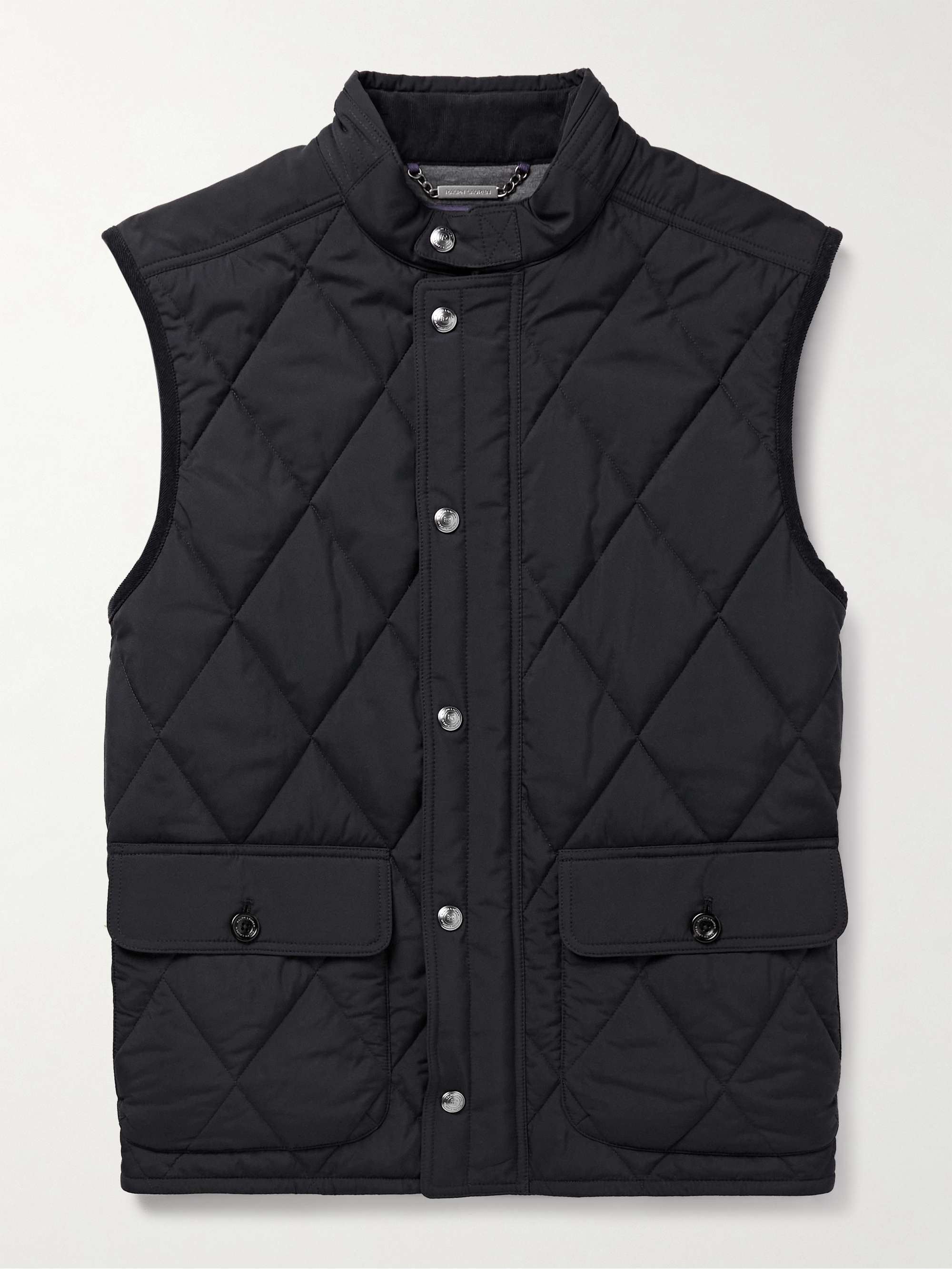 Carleton Slim-Fit Quilted Shell Down Gilet view