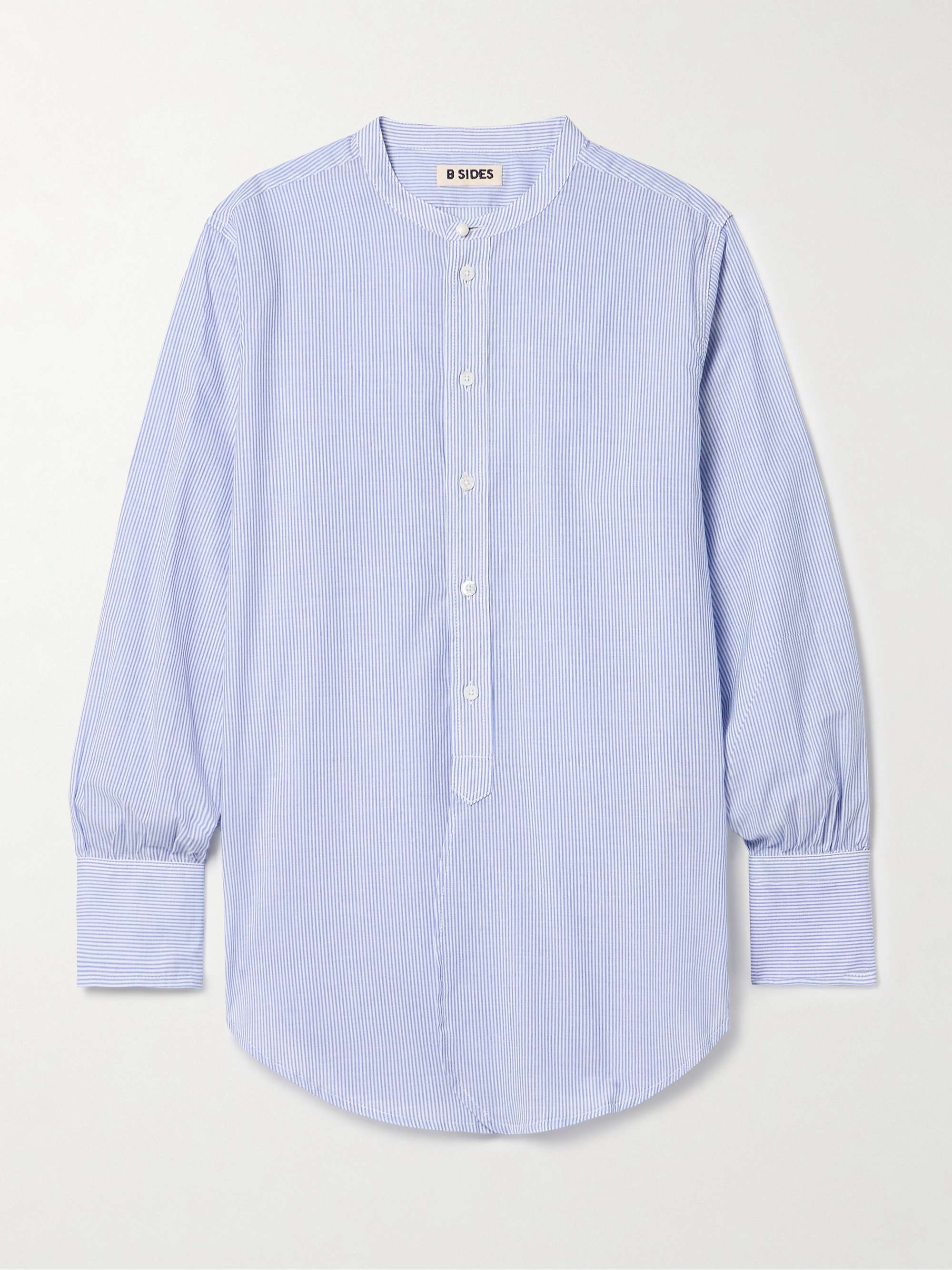 Marta striped cotton shirt view