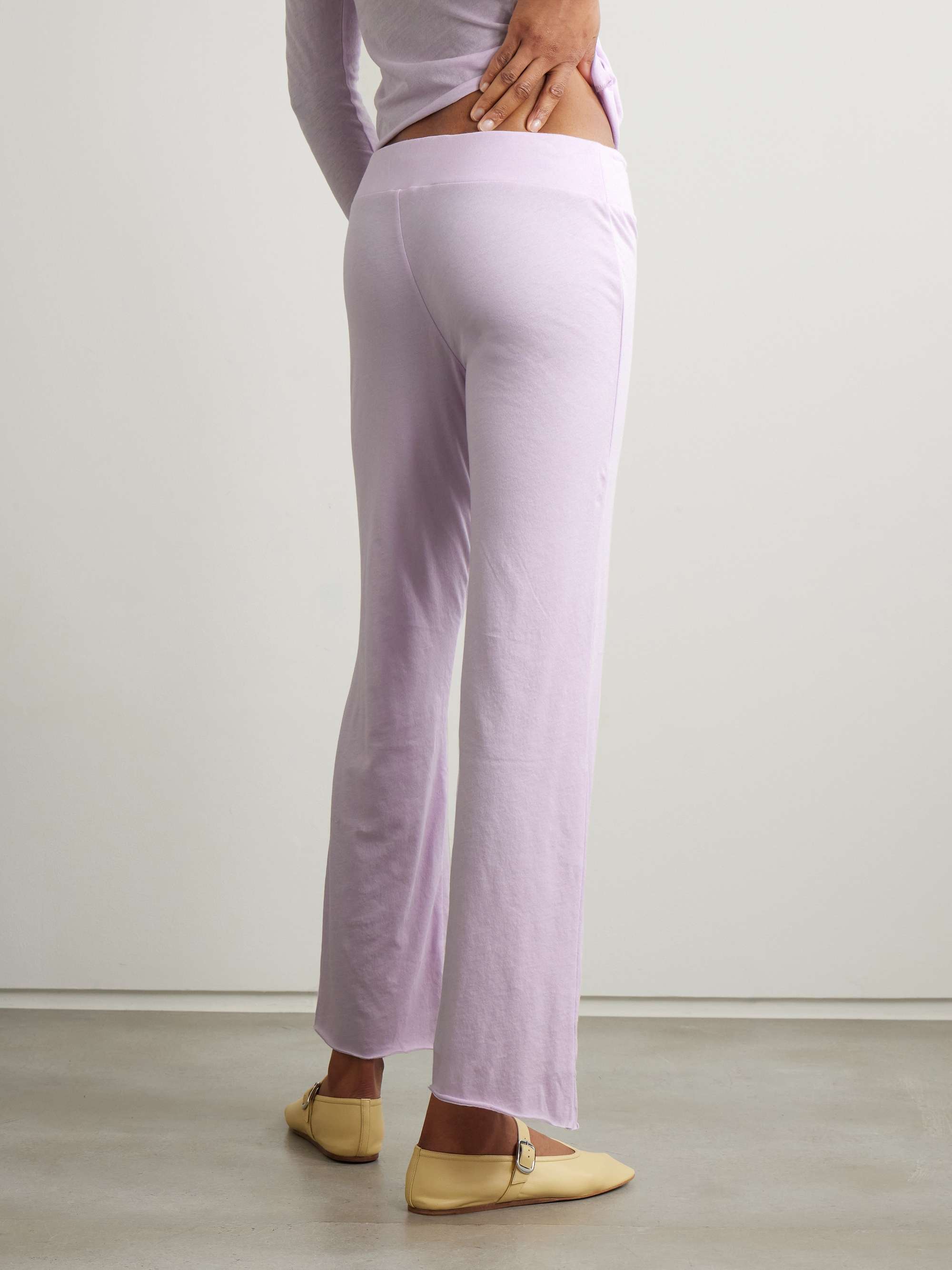 Essie organic Pima cotton-jersey pants view