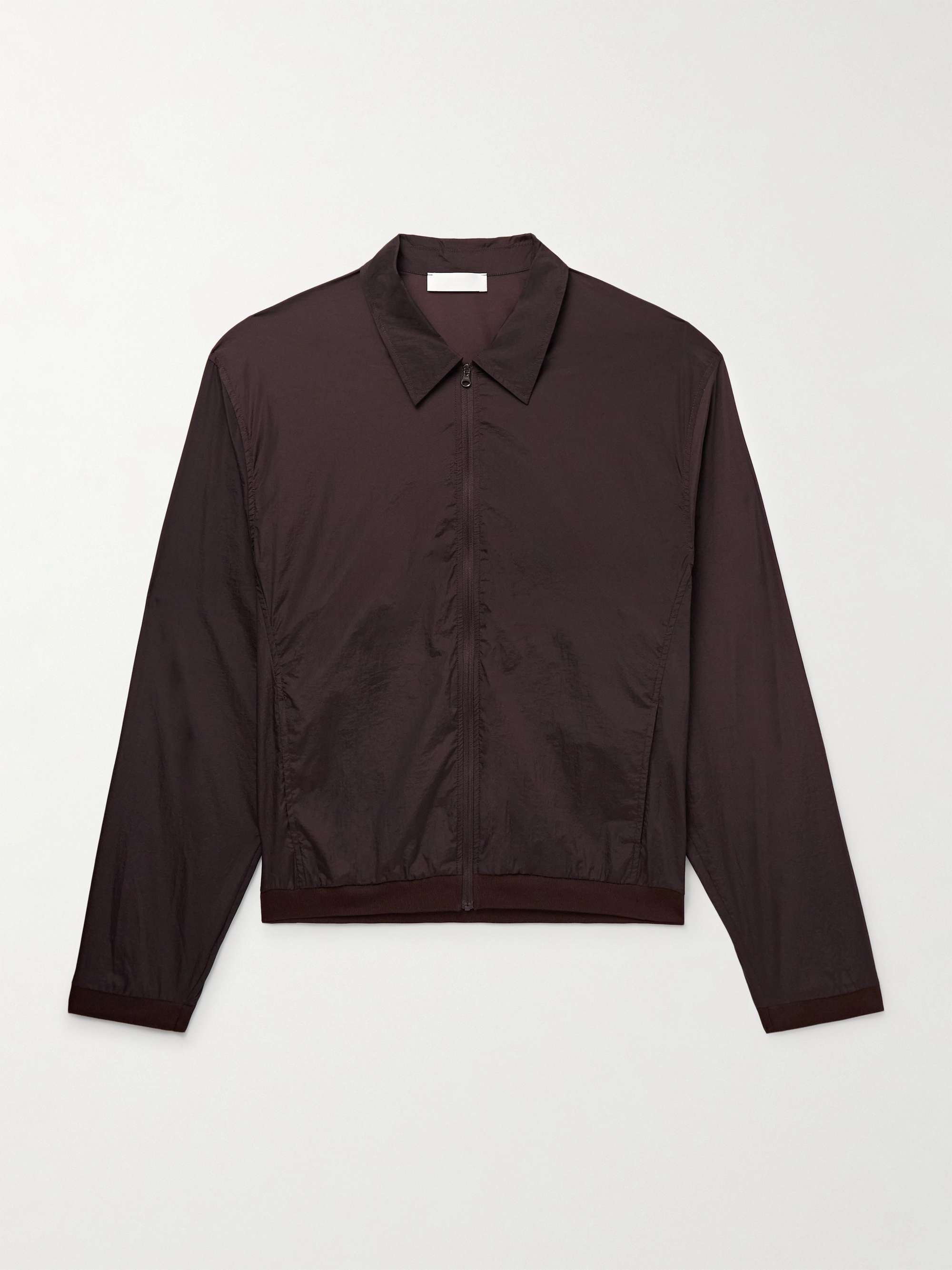 Nylon-Blend Shirt Jacket view