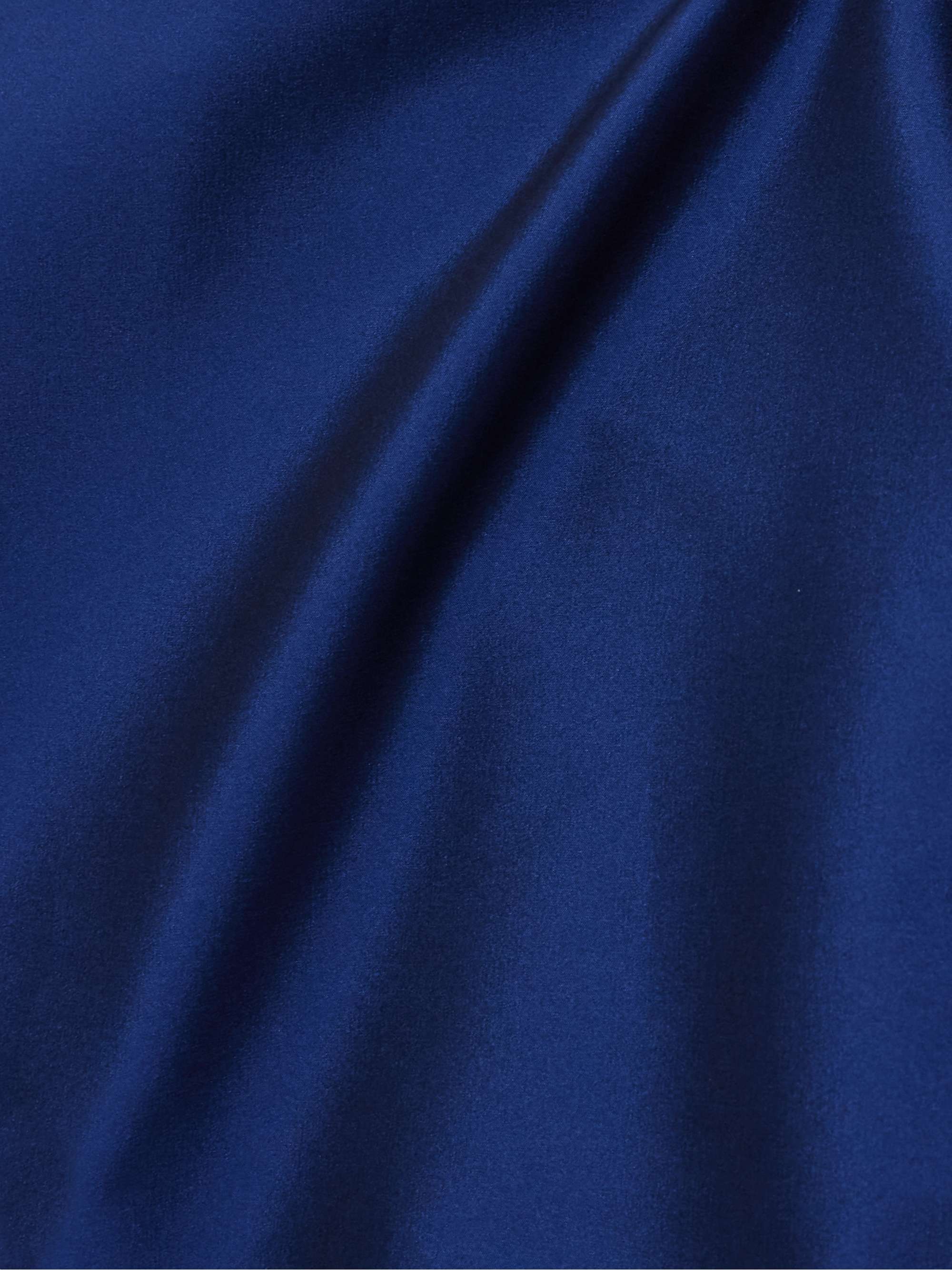 Winnie bow-detailed one-shoulder taffeta gown view