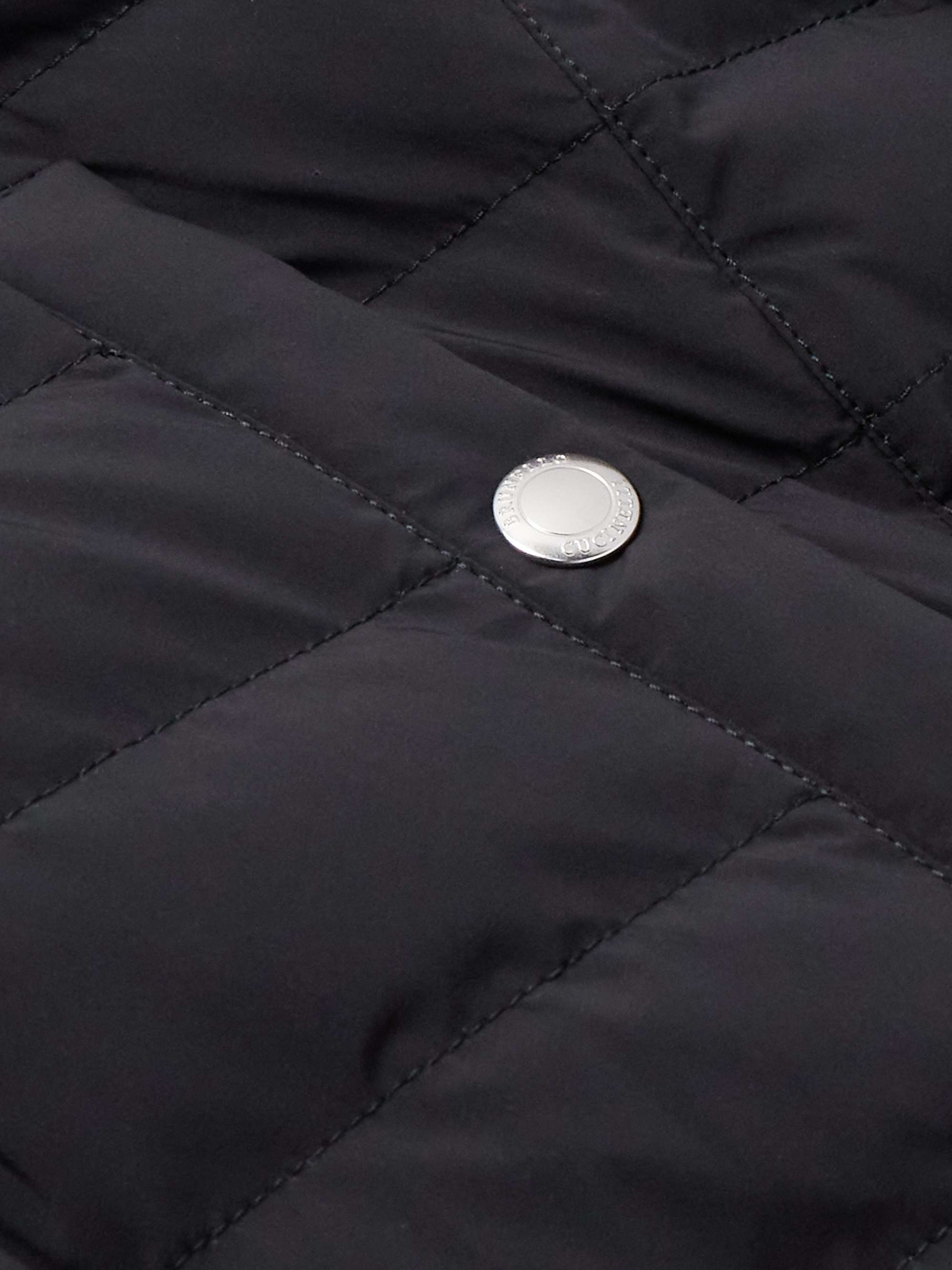 Quilted Shell Down Shirt Jacket view
