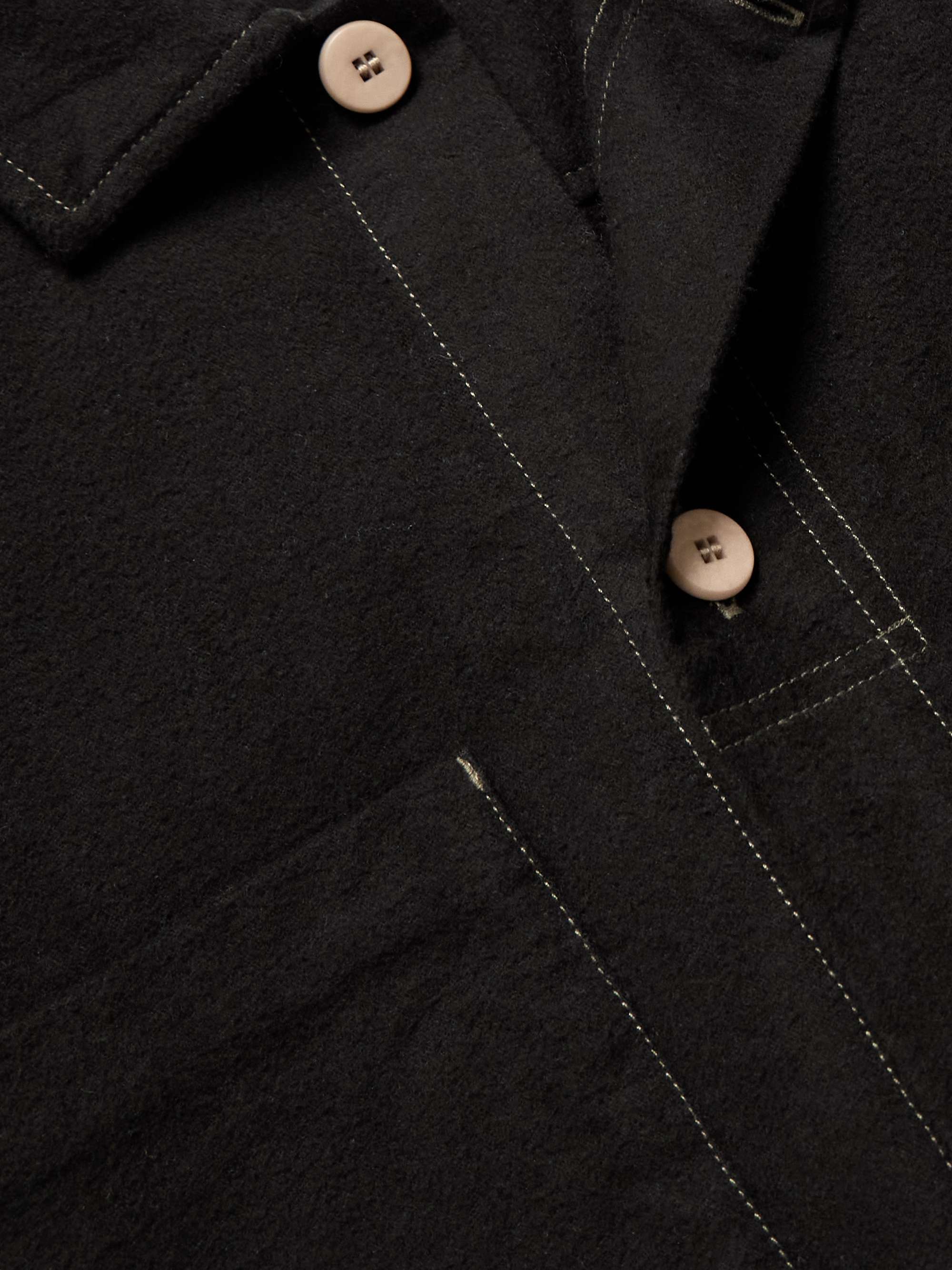 Patch Cotton-Moleskin Overshirt view