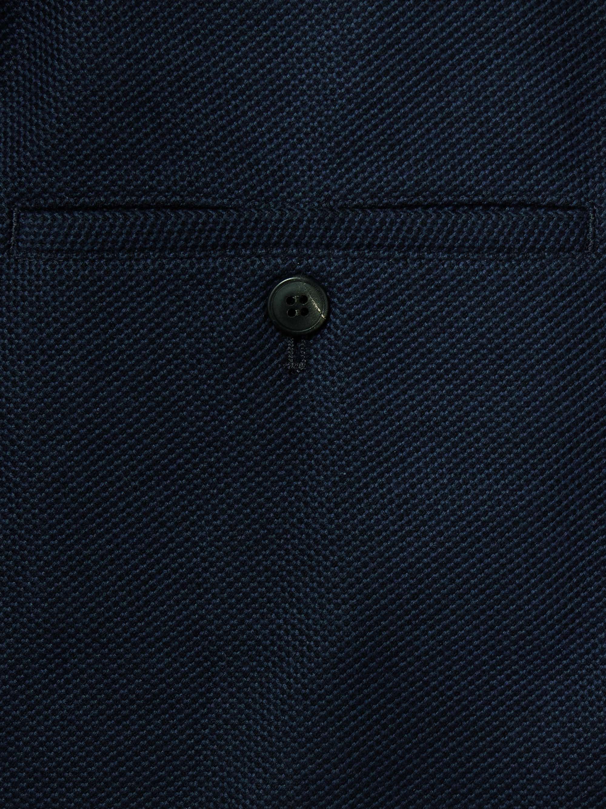 Unstructured Cotton-Piqué Blazer view