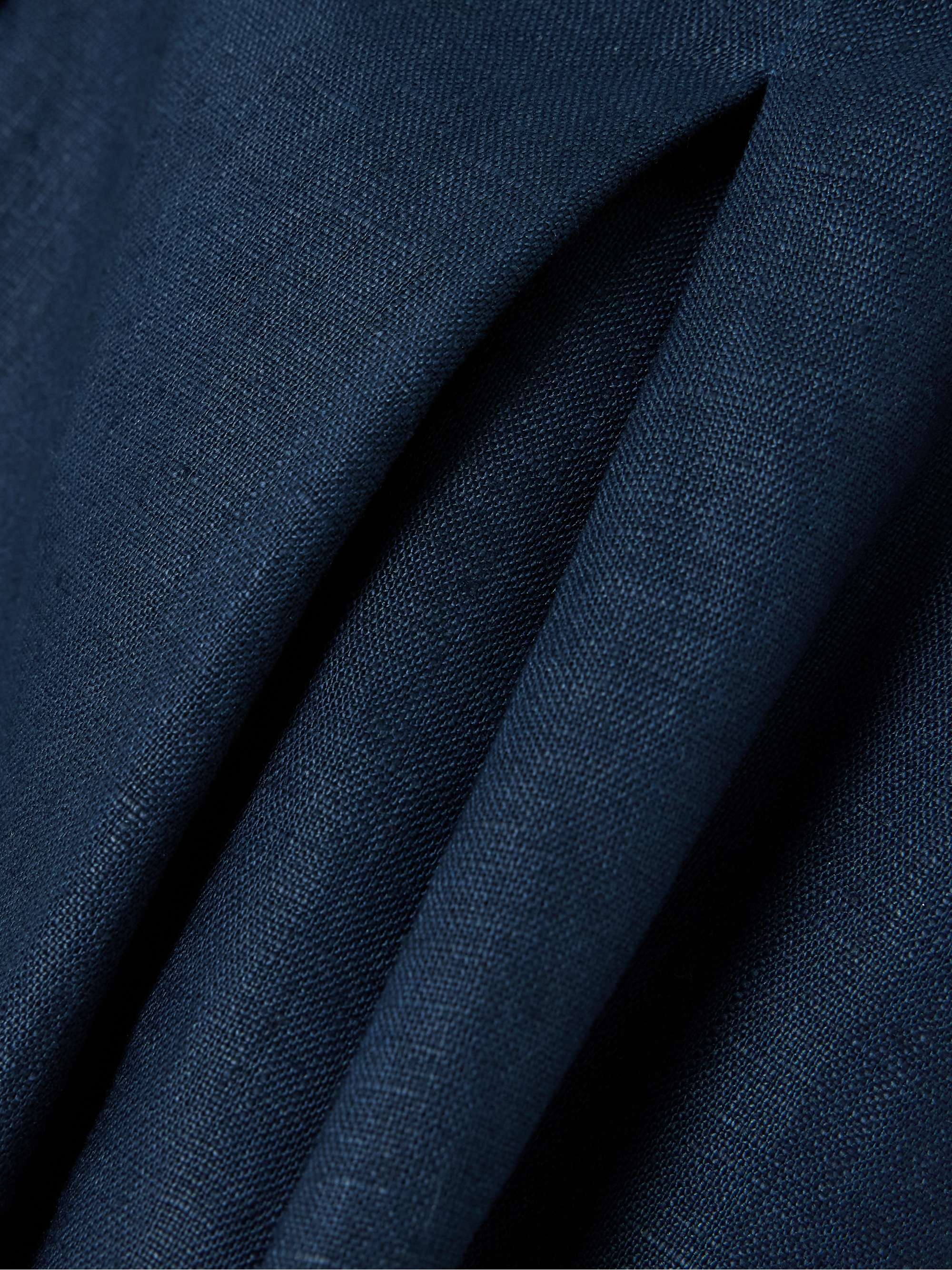 Una Metafora pleated linen wide-leg pants view