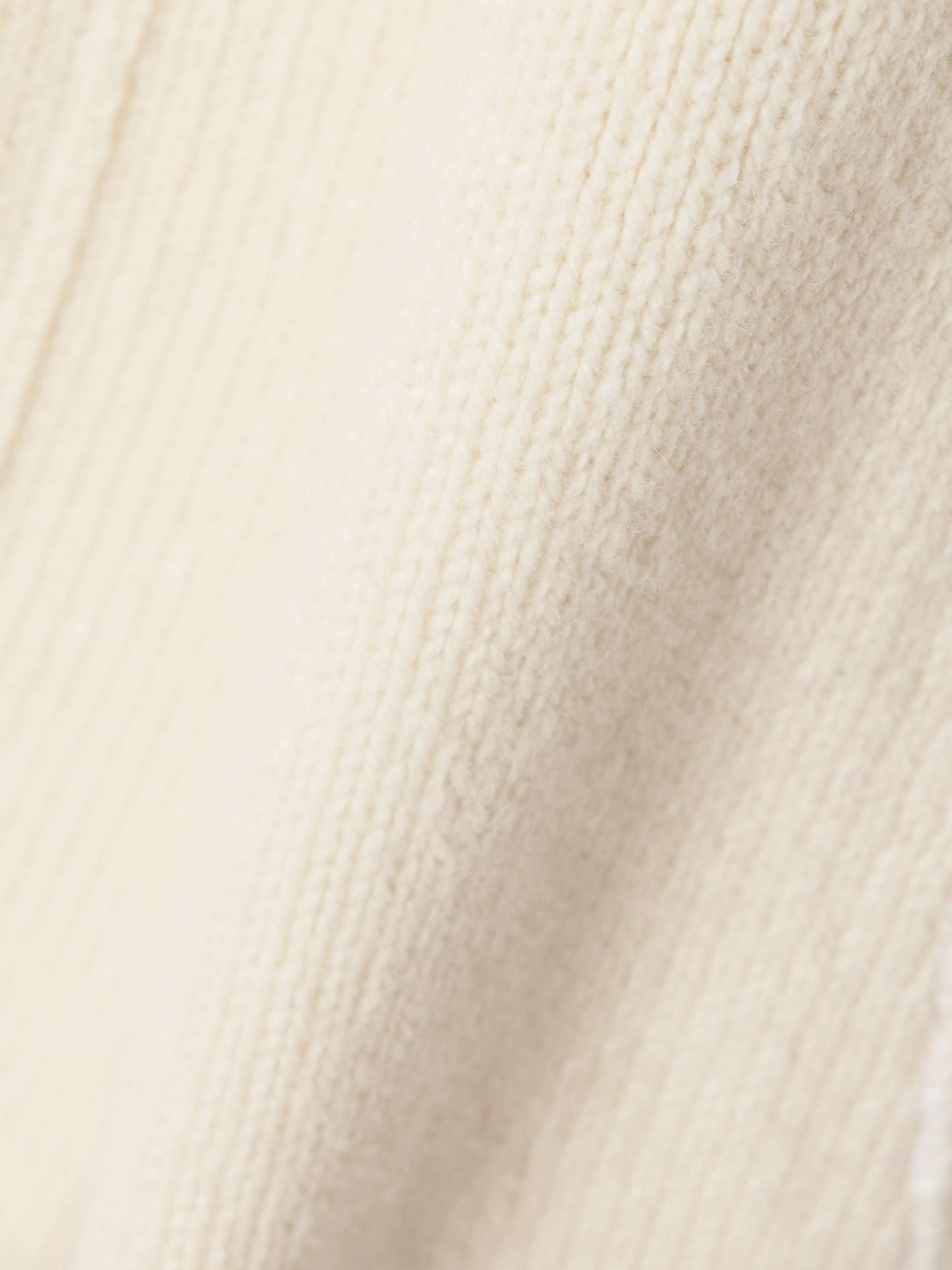 Oversized hooded wool-blend cardigan view