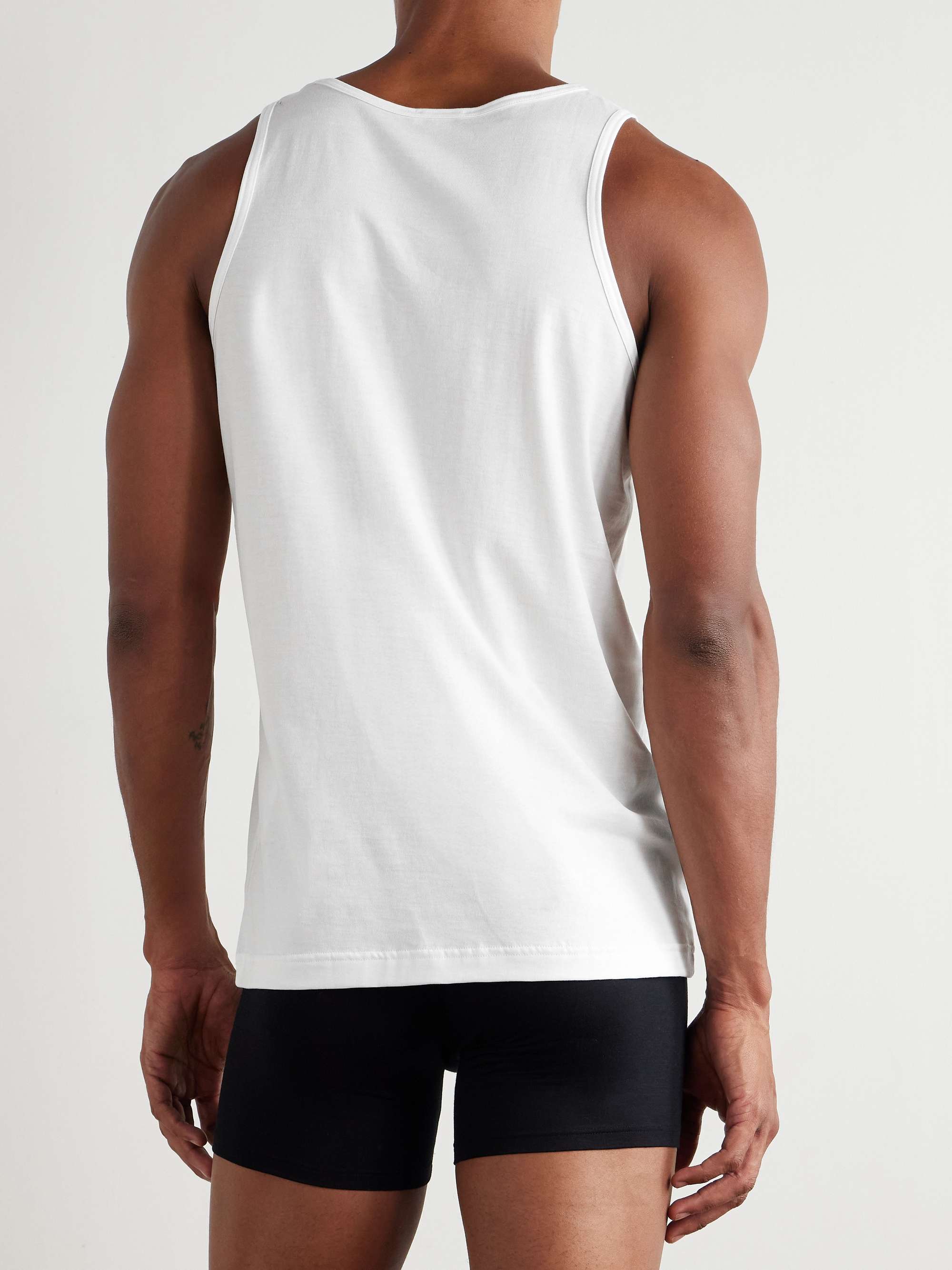 Cotton-Jersey Tank Top view