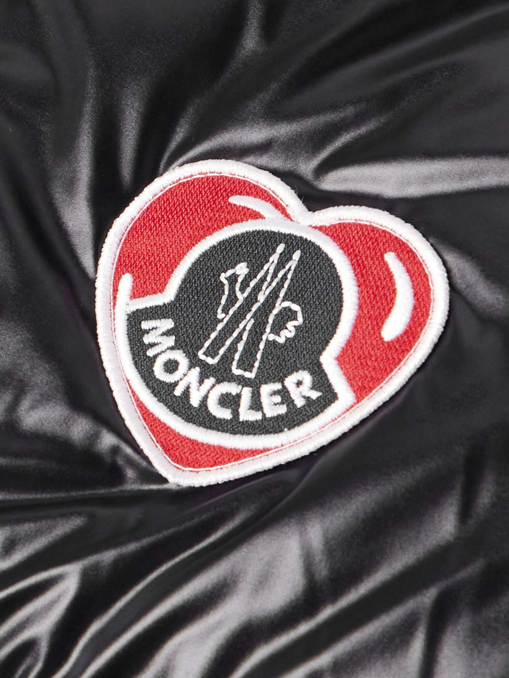 Misam Logo-Appliquéd Quilted Shell Down Jacket view