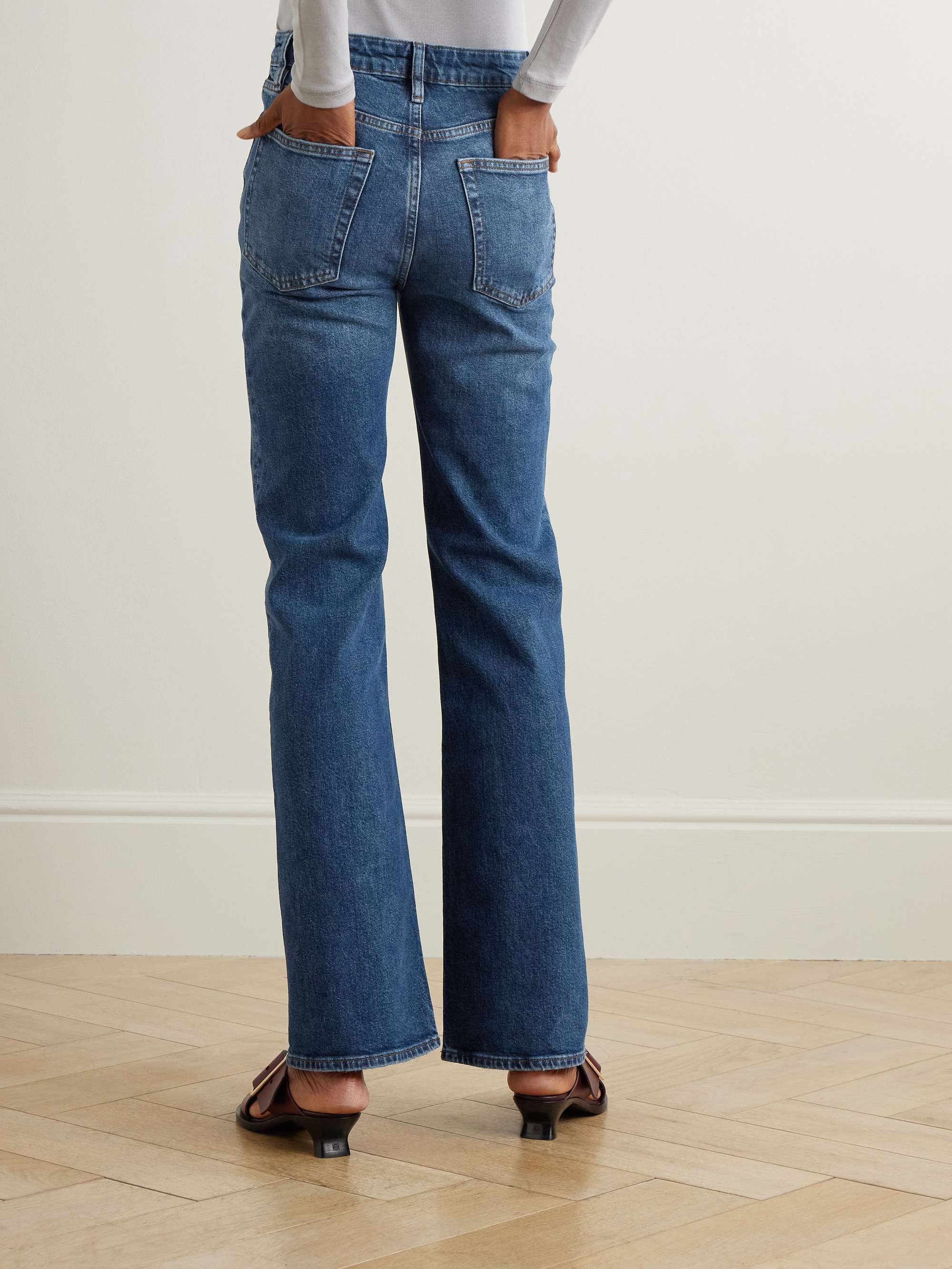 The Arrow high-rise flared jeans view