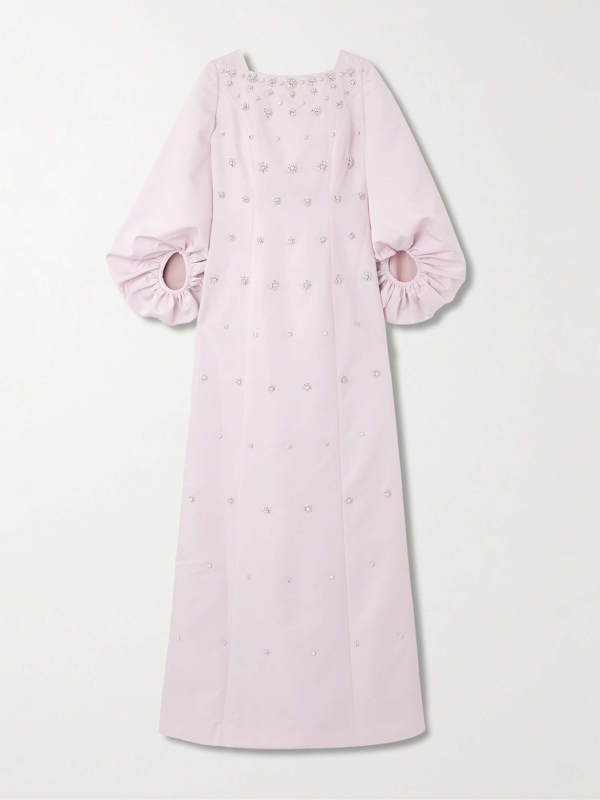 Salma crystal-embellished faille gown view